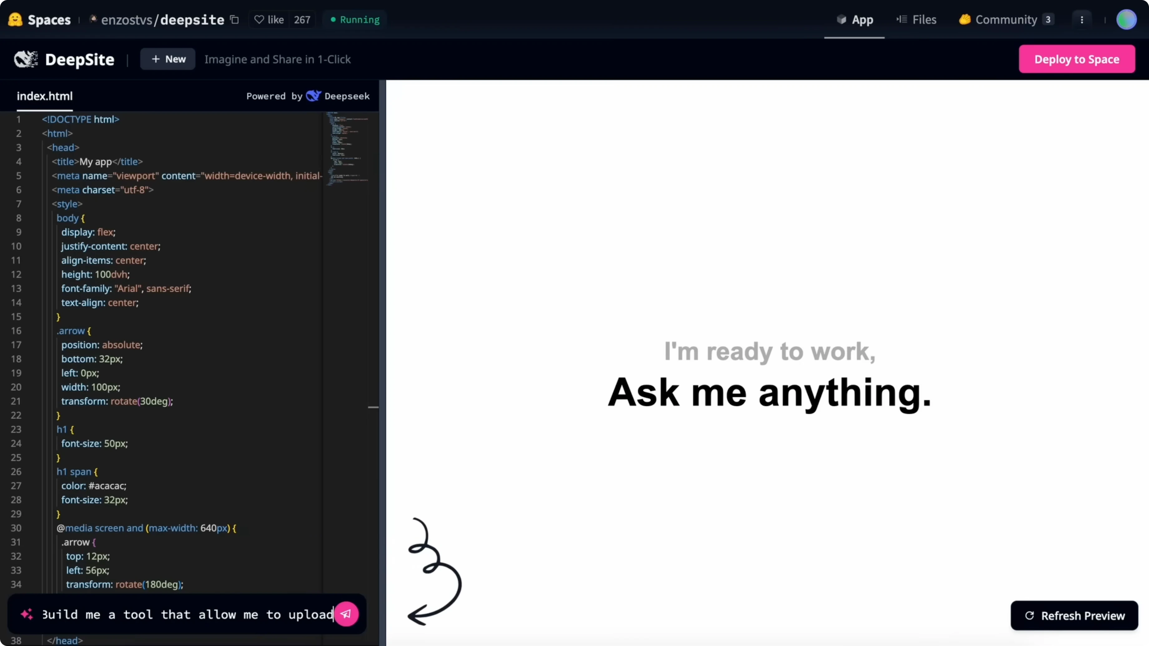 Screenshot from DeepSite V3: The Free AI Coder Changing the Game at 346s