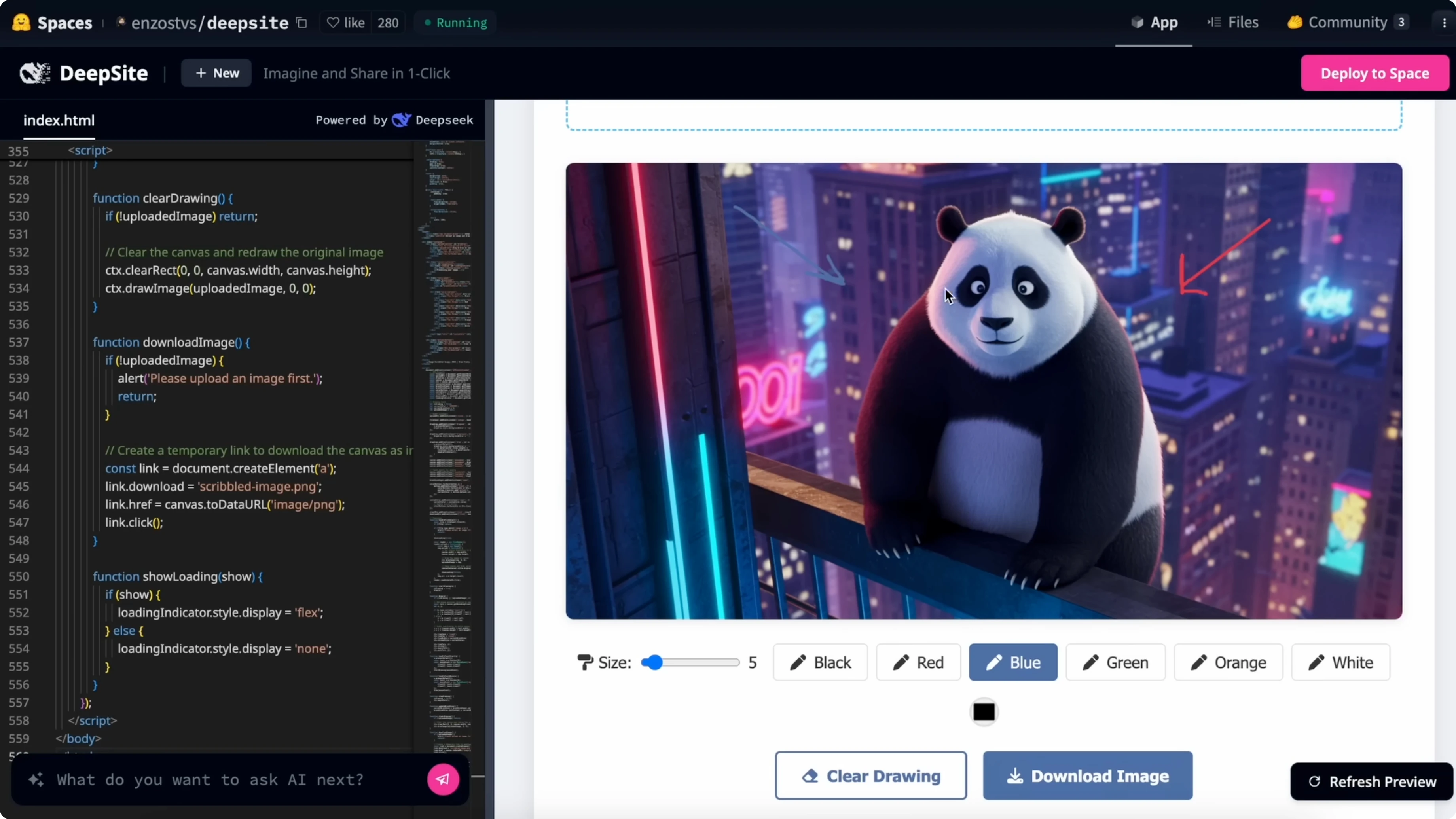Screenshot from DeepSite V3: The Free AI Coder Changing the Game at 372s