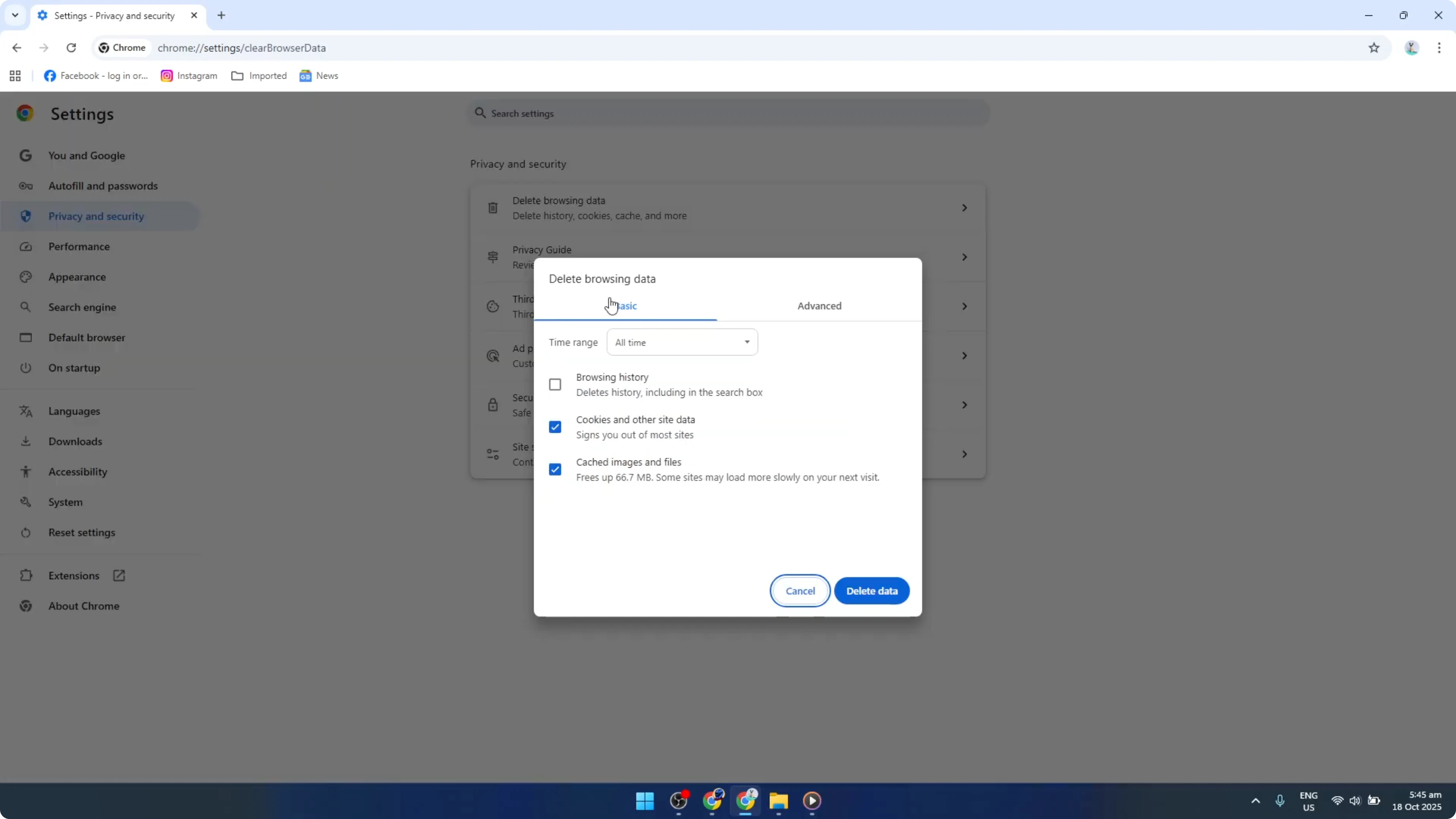 Screenshot from How To Delete All Browsing History On Google Chrome [2026 Guide] at 51s