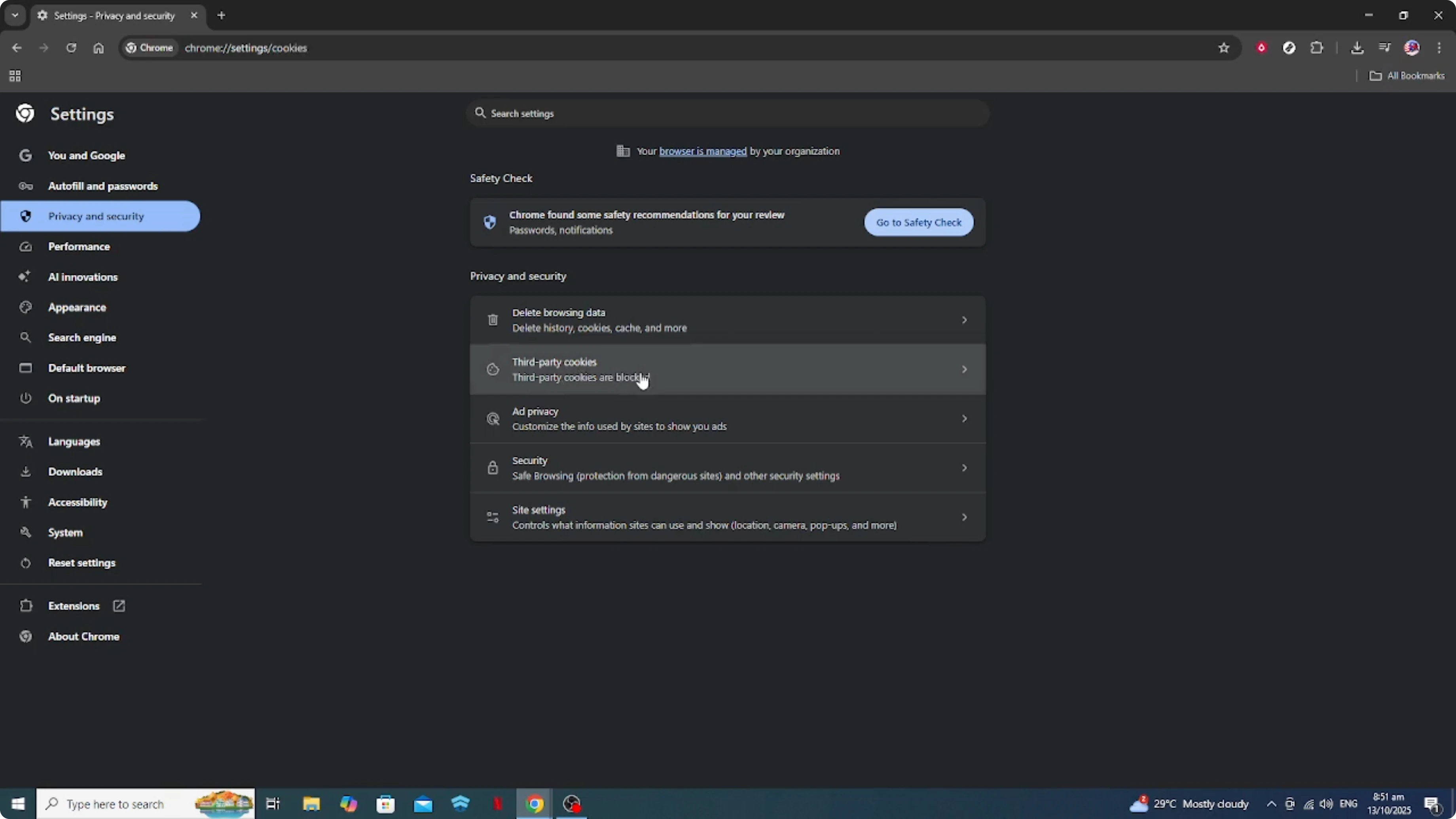 Screenshot from How To Delete Cookies On Google Chrome [2026 Guide] at 71s