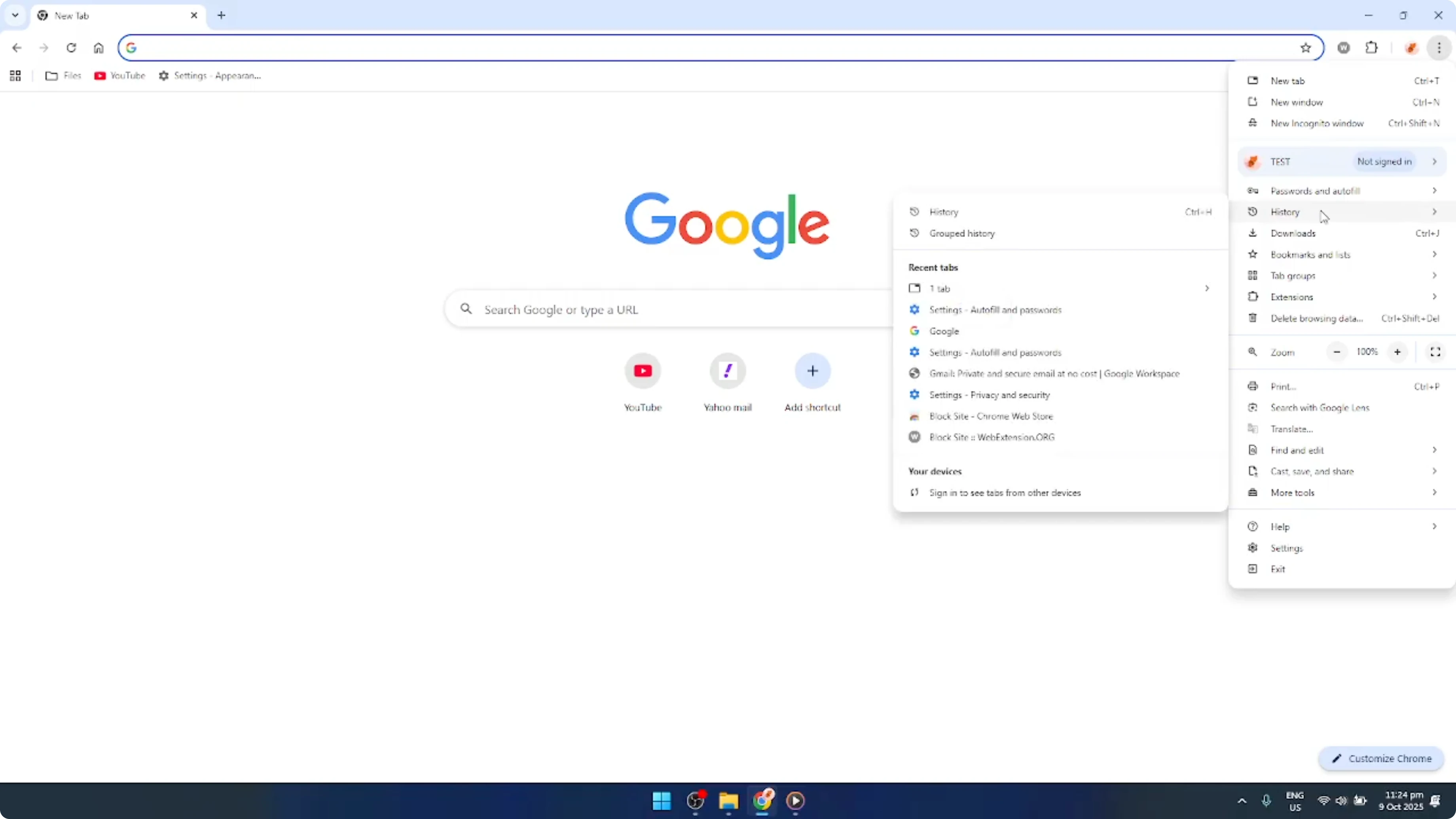 Screenshot from How To Delete Search History on Google Chrome Laptop [2026 Guide] at 28s