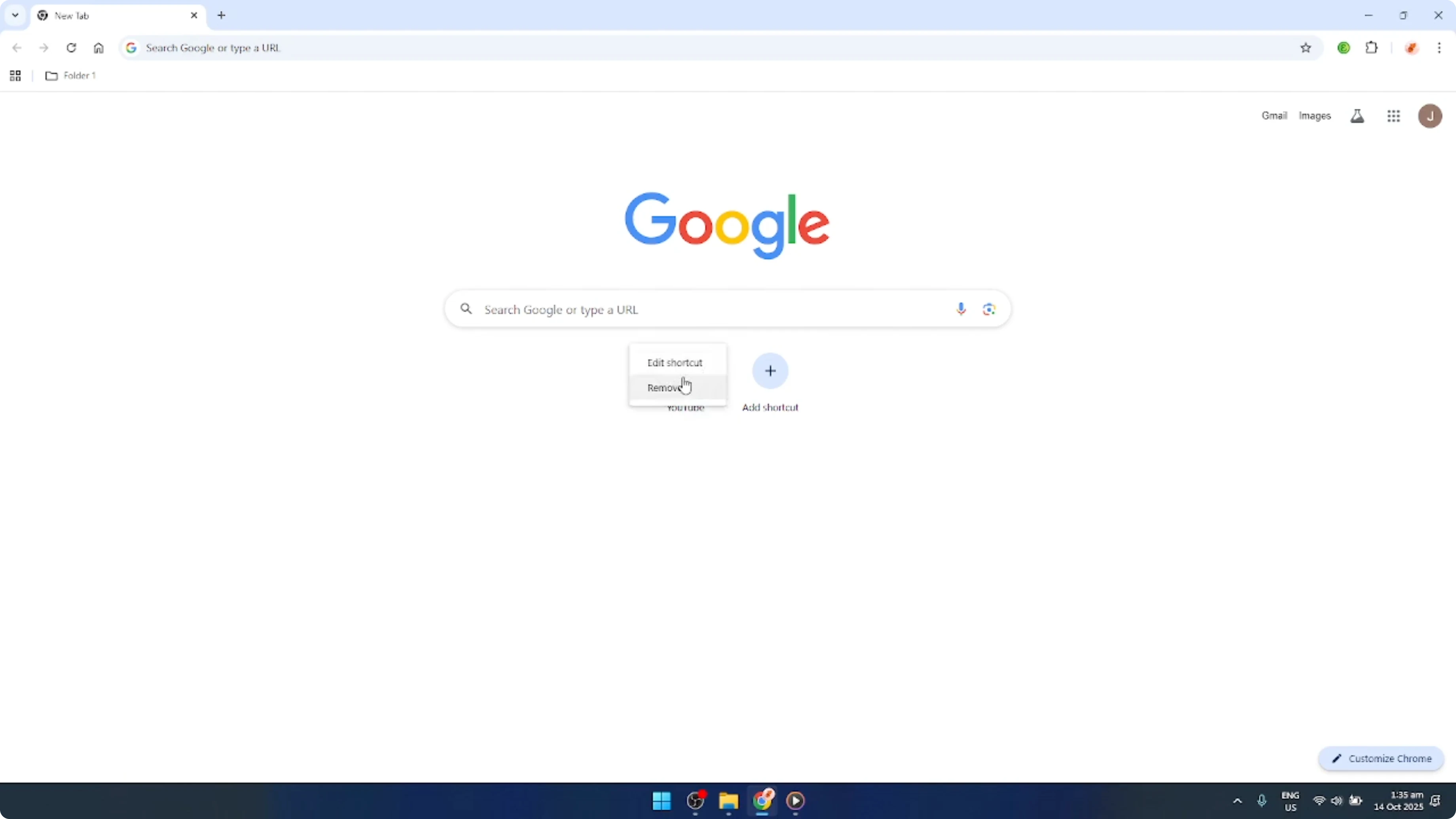 Screenshot from How To Delete Shortcut On Google Chrome [2026 Guide] at 131s