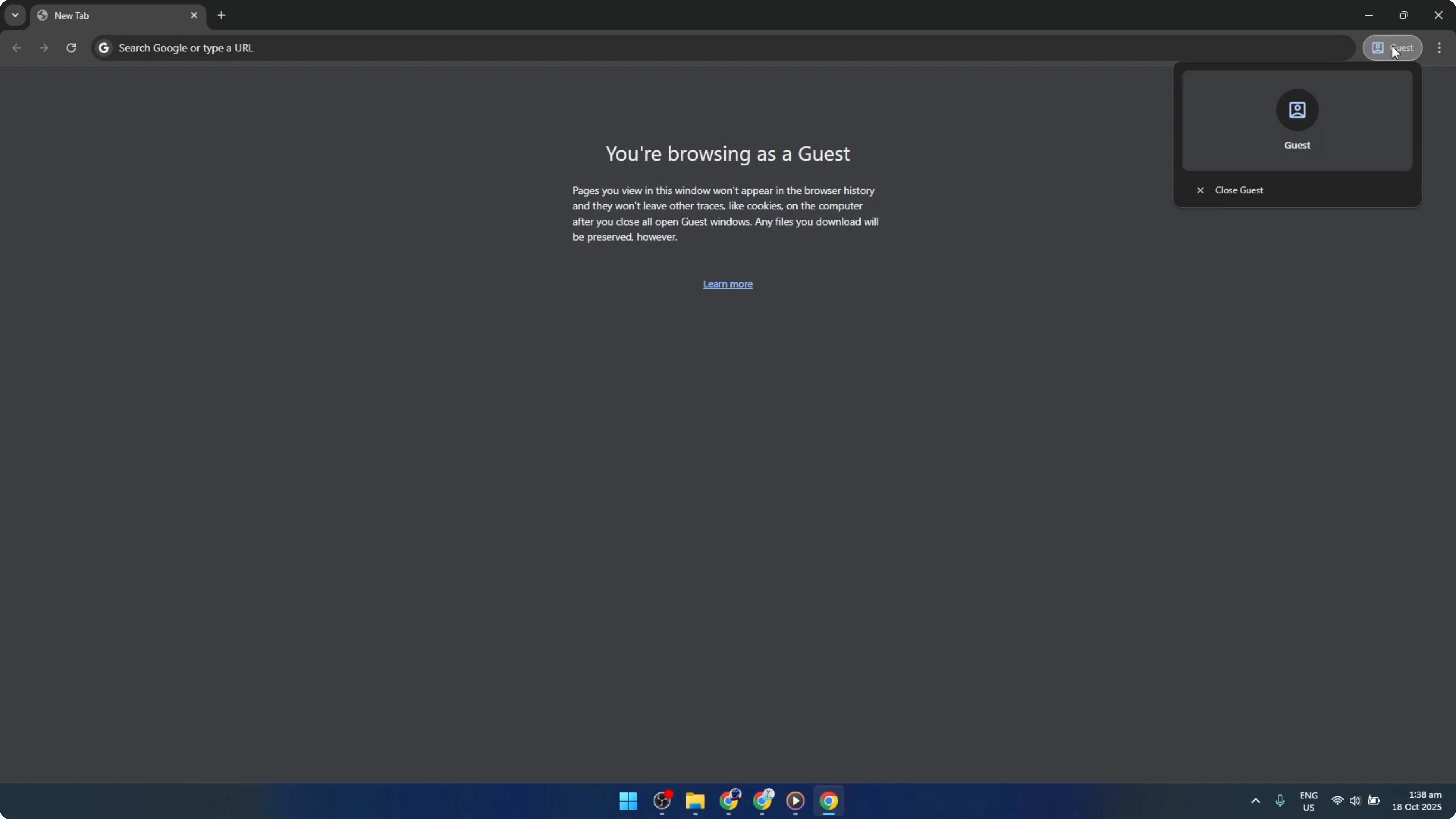 Screenshot from How To Disable Guest Mode Browsing in Google Chrome [2026 Guide] at 53s