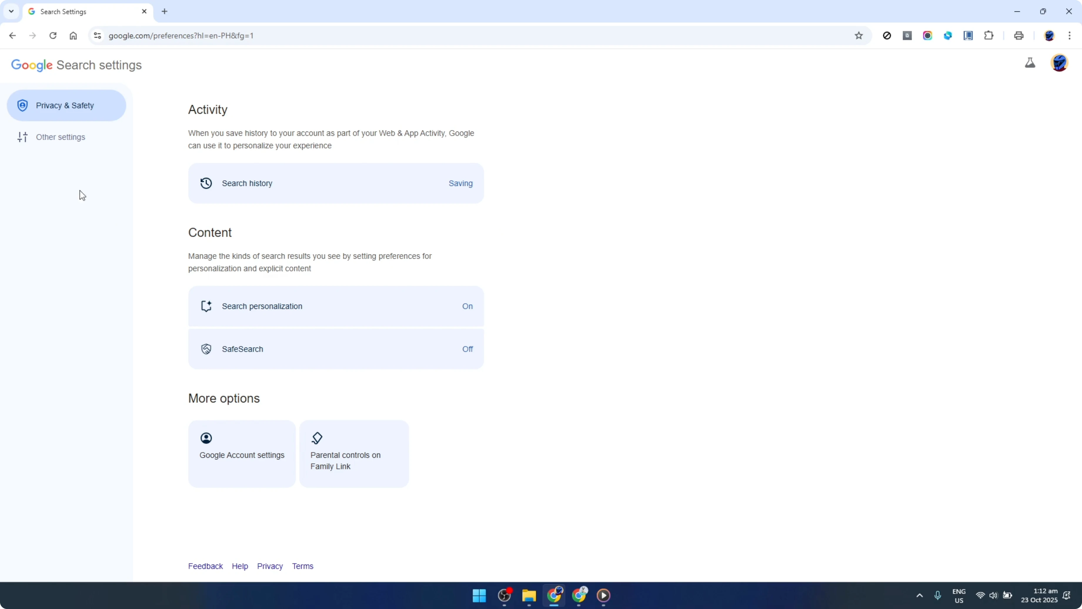 Screenshot from How To Disable Search Suggestions In Google Chrome [2026 Guide] at 64s