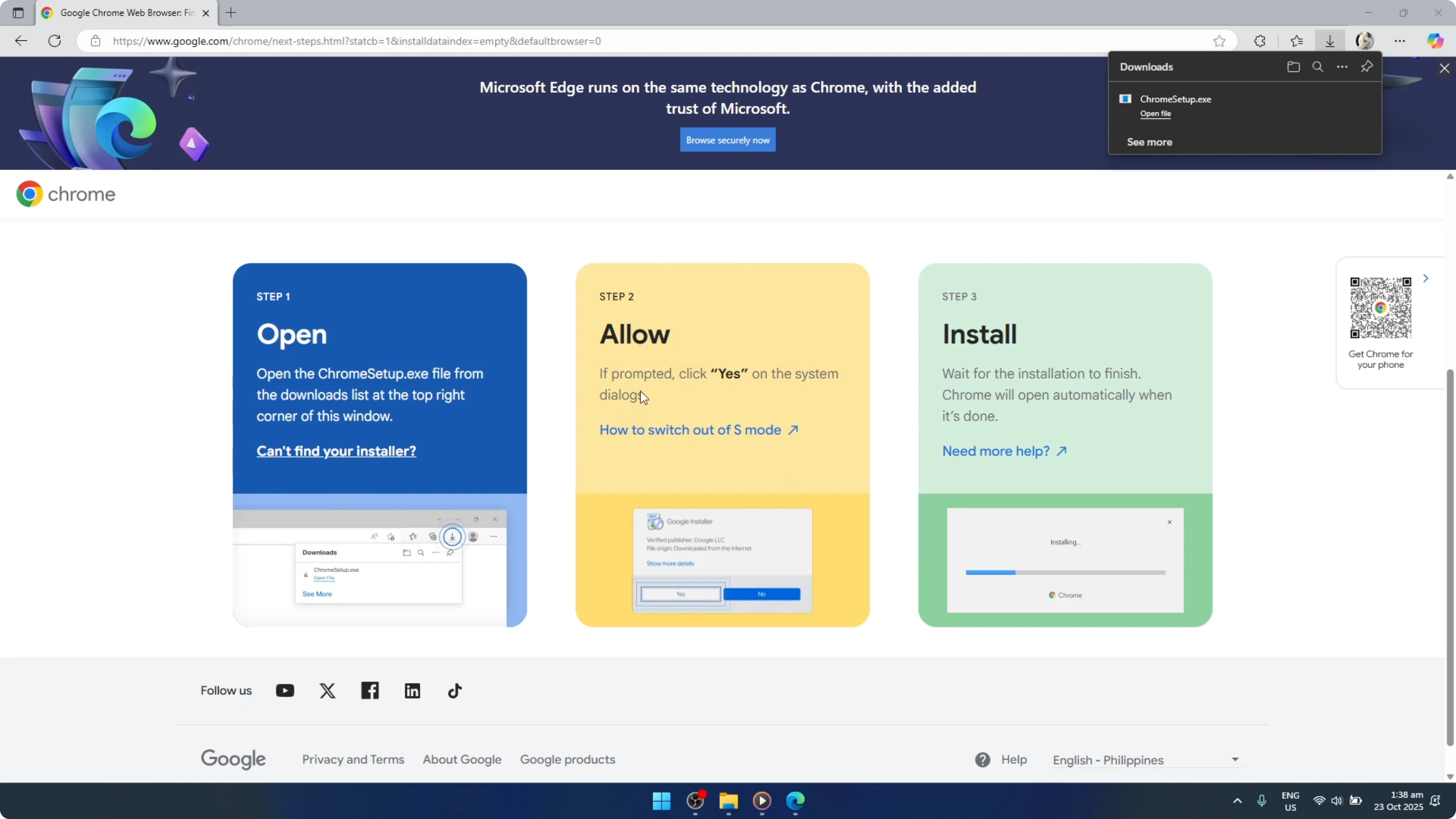 Screenshot from How To Download and Install Google Chrome on Windows 11 [2026 Guide] at 79s
