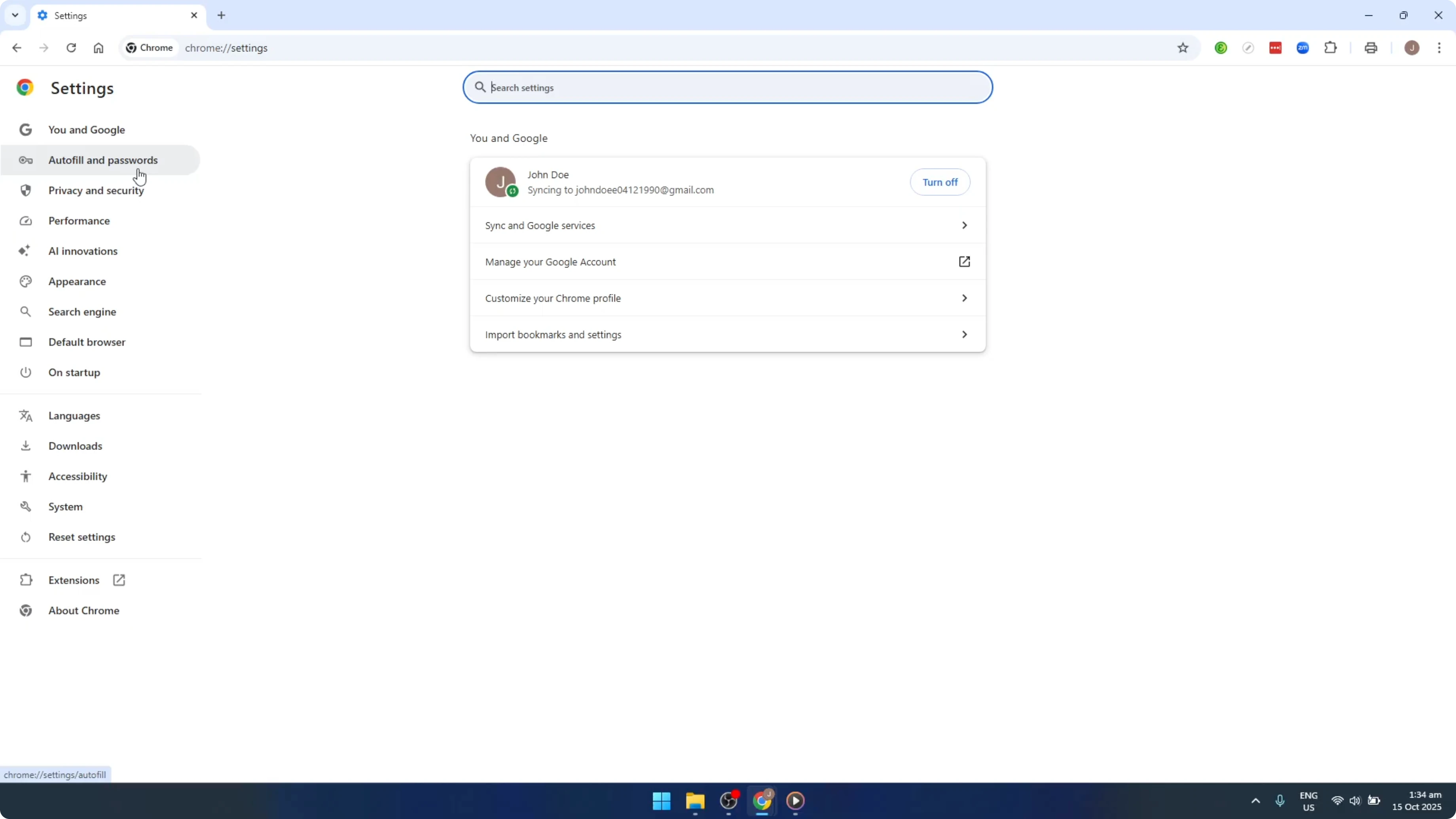 Screenshot from How To Edit or Remove Autofill Information from Google Chrome [2026 Guide] at 58s