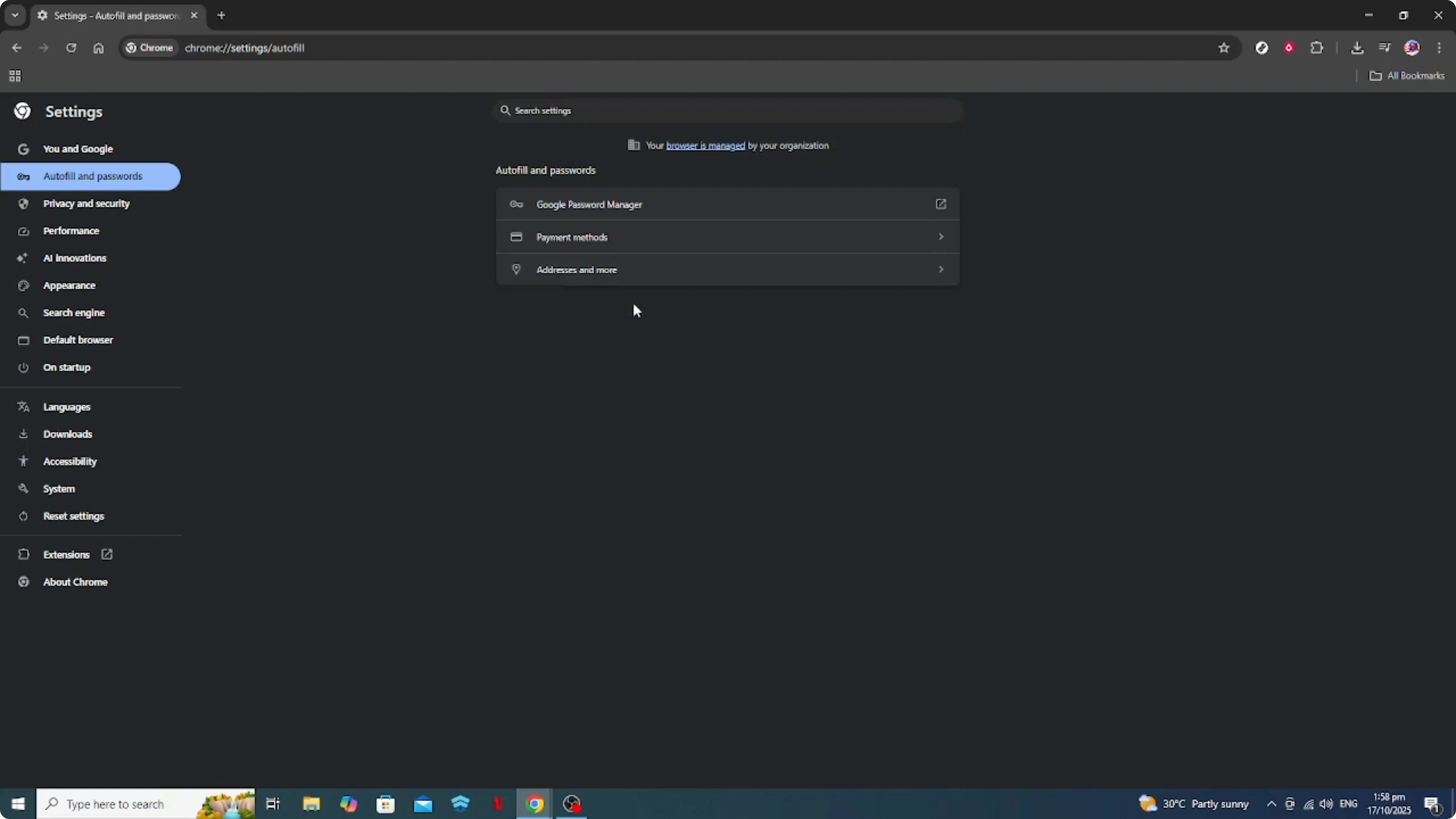 Screenshot from How To Enable and Disable Autofill in Google Chrome [2026 Guide] at 87s