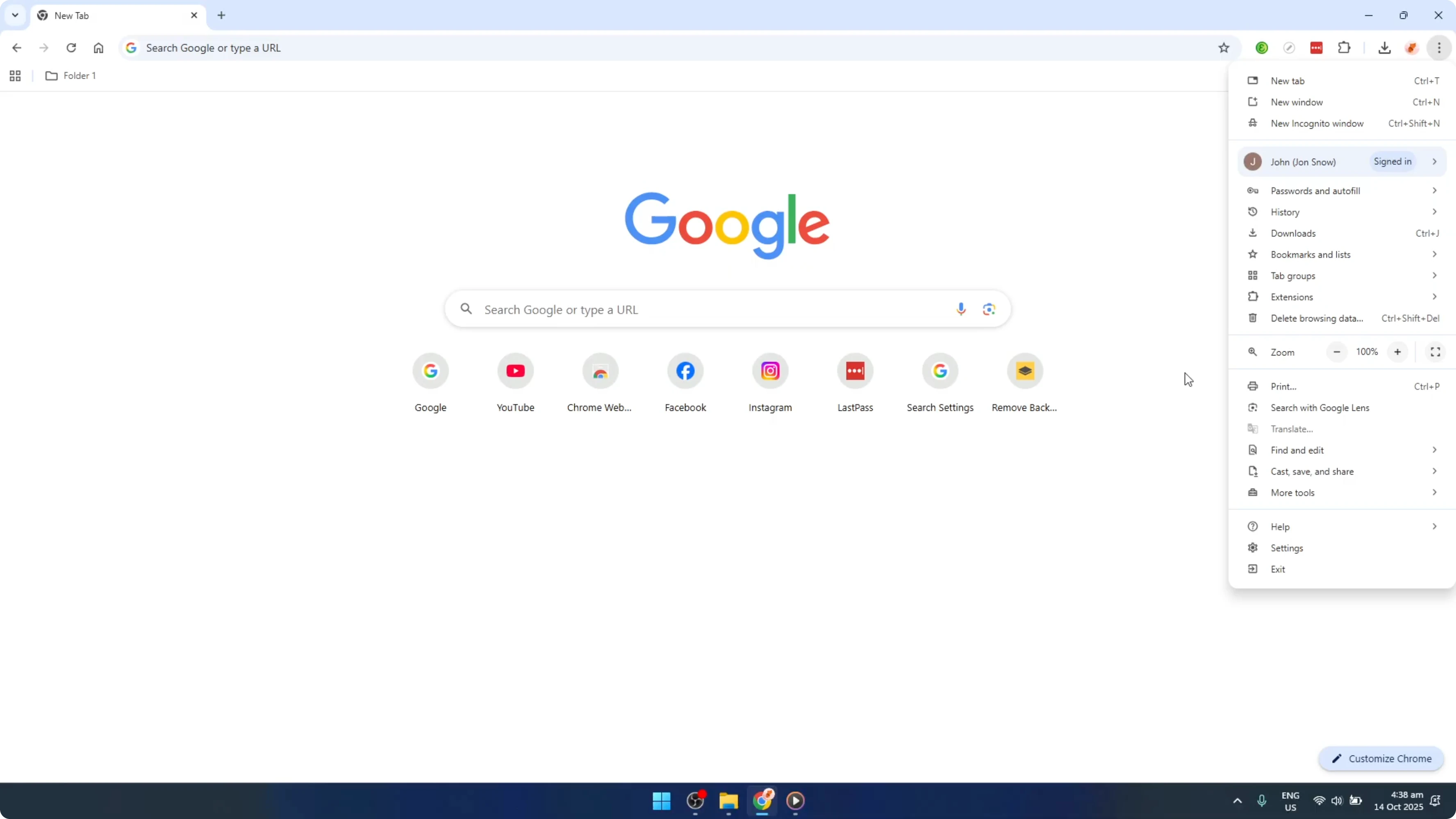 Screenshot from How To Enable Or Disable Full Screen Mode in Google Chrome [2026 Guide] at 33s