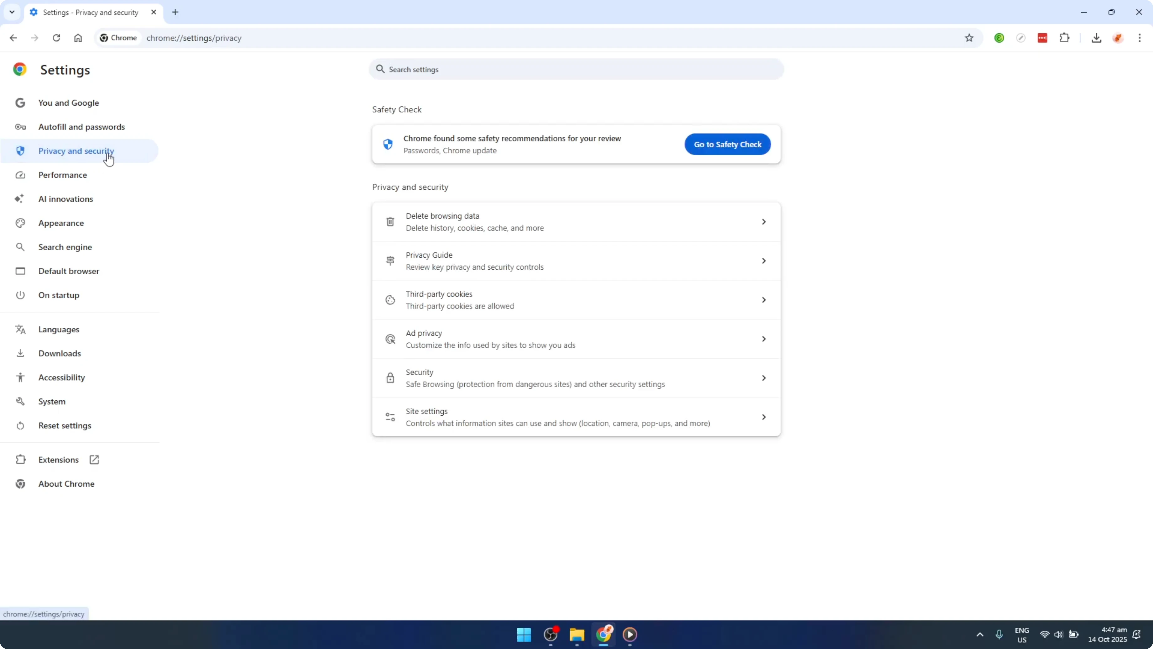 Screenshot from How To Enable Or Disable The Geolocation Settings In The Google Chrome Web Browser [2026 Guide] at 61s
