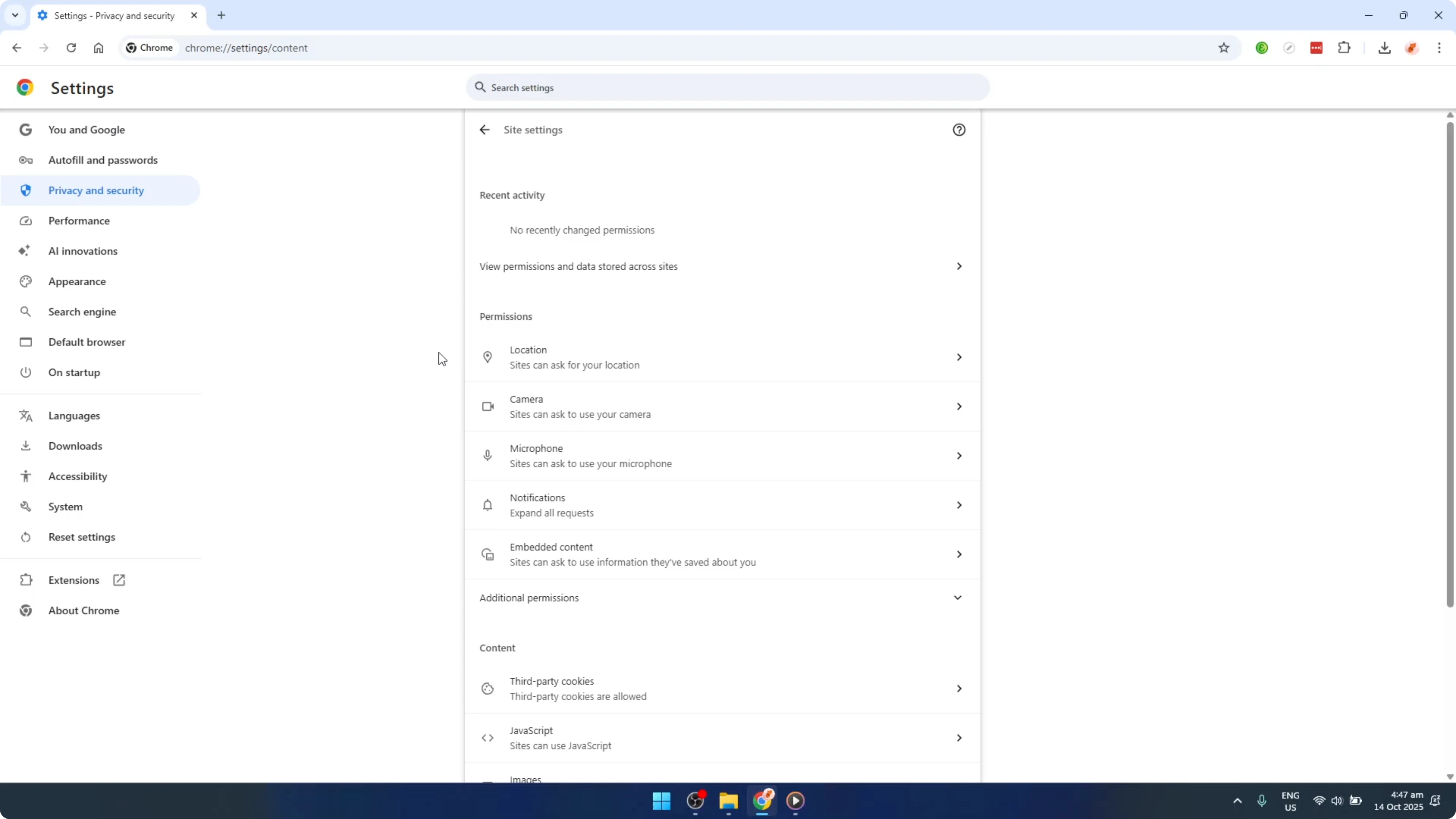 Screenshot from How To Enable Or Disable The Geolocation Settings In The Google Chrome Web Browser [2026 Guide] at 78s