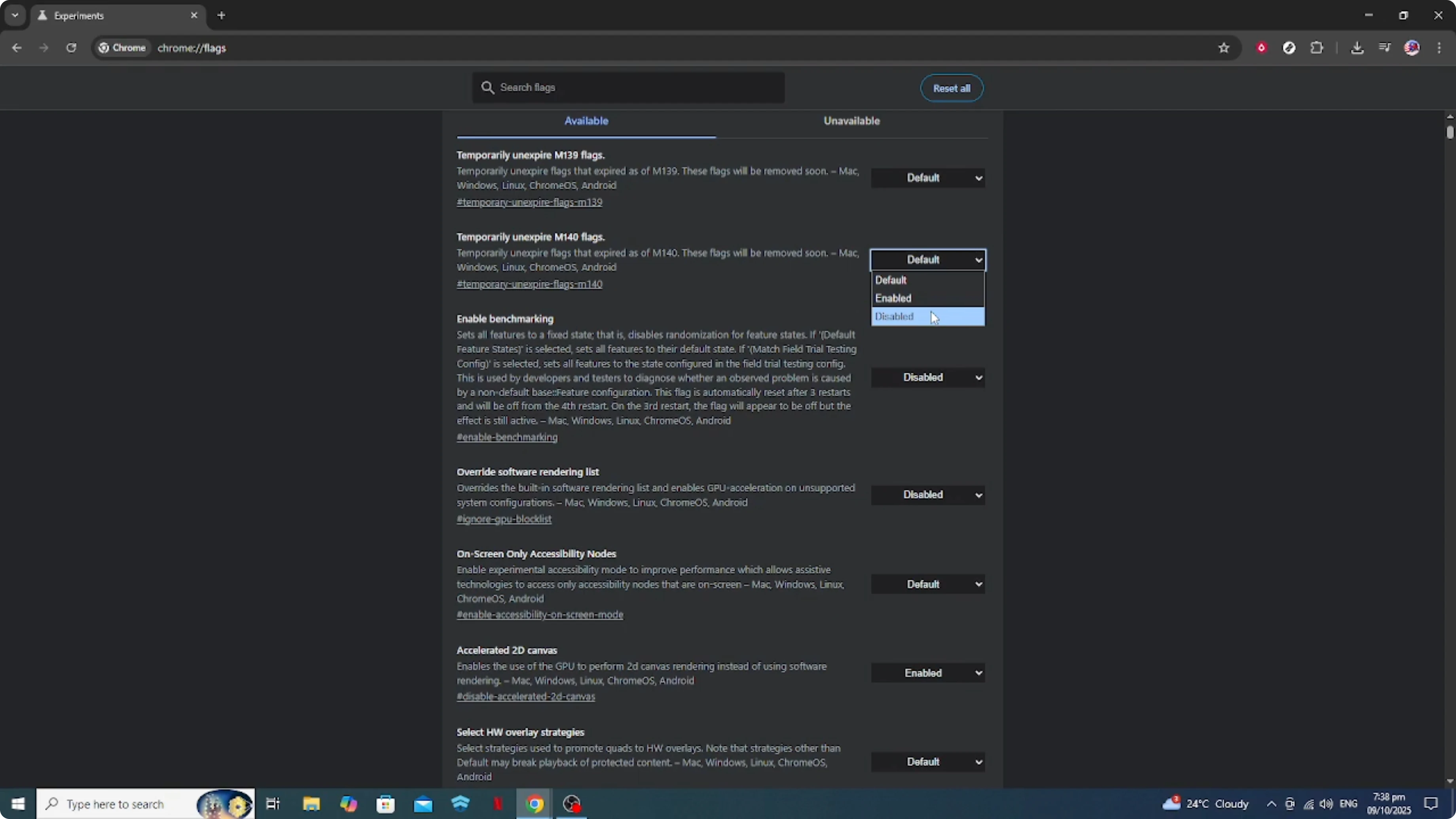 Screenshot from How To Enable Or Disable Overlay Scrollbars in Google Chrome [2026 Guide] at 94s