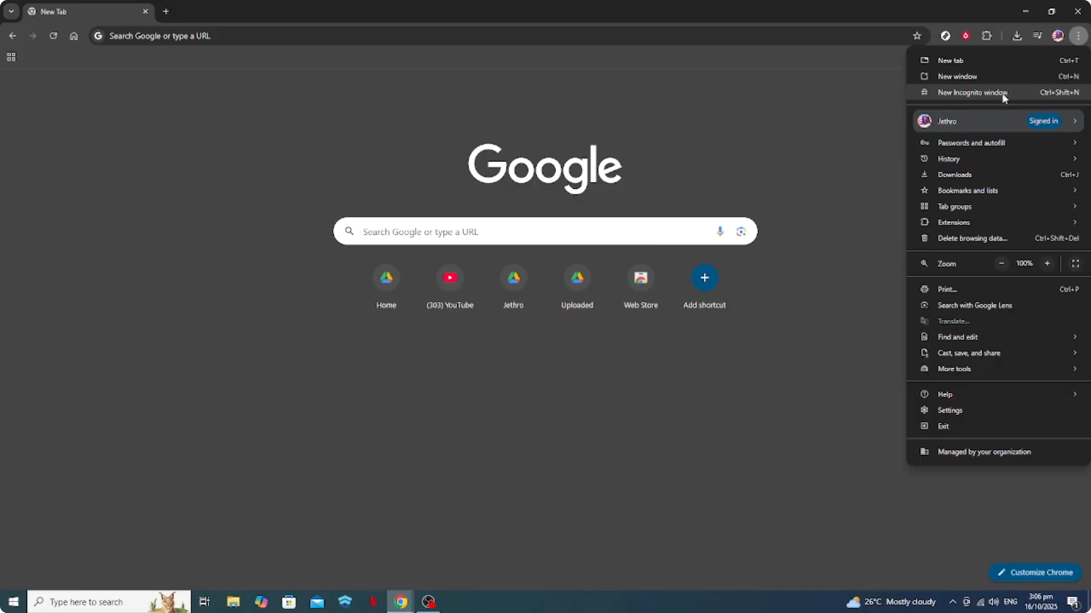 Screenshot from How To Enable Incognito Mode in Google Chrome [2026 Guide] at 61s
