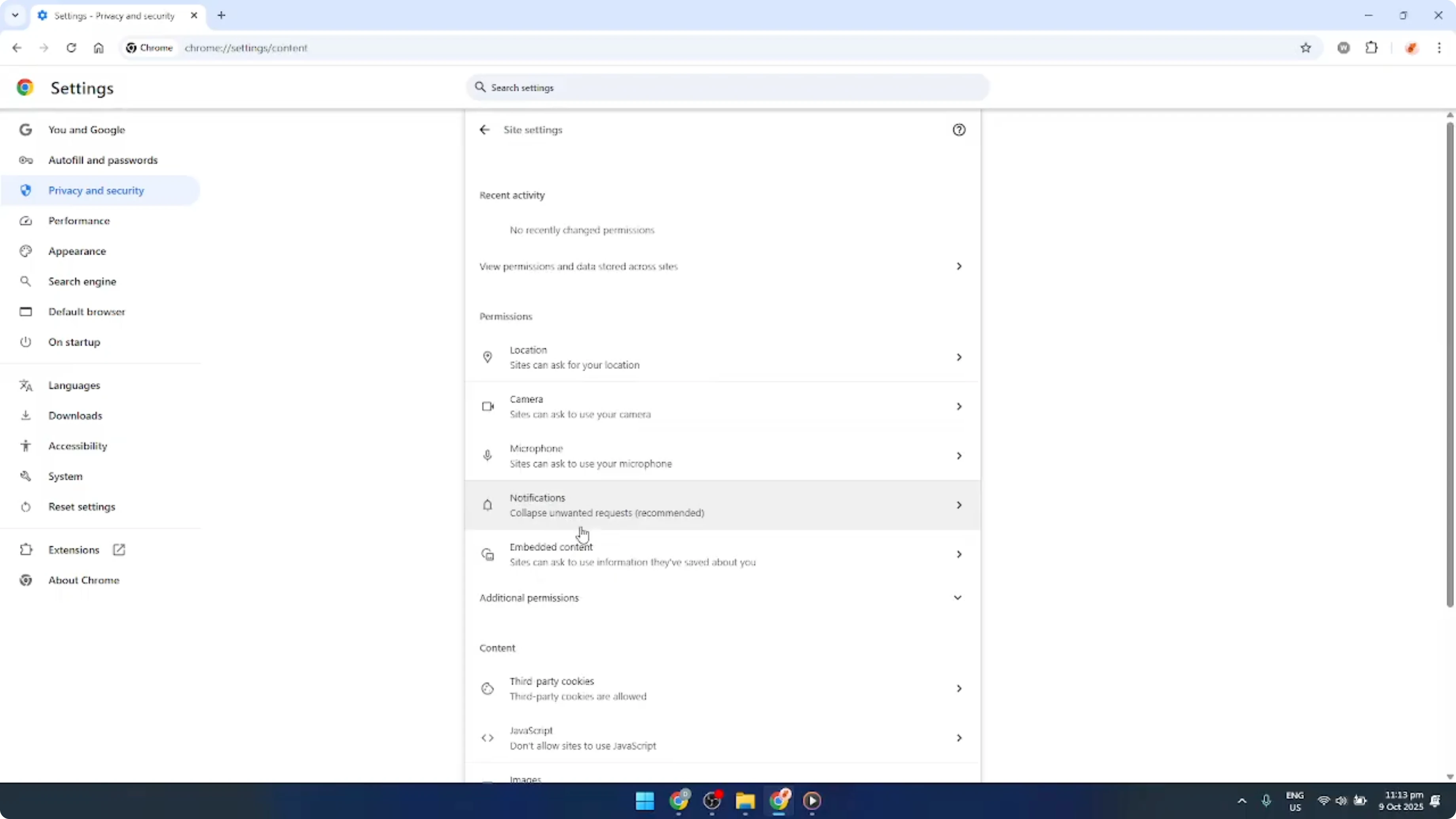 Screenshot from How To Enable JavaScript On Google Chrome [2026 Guide] at 53s