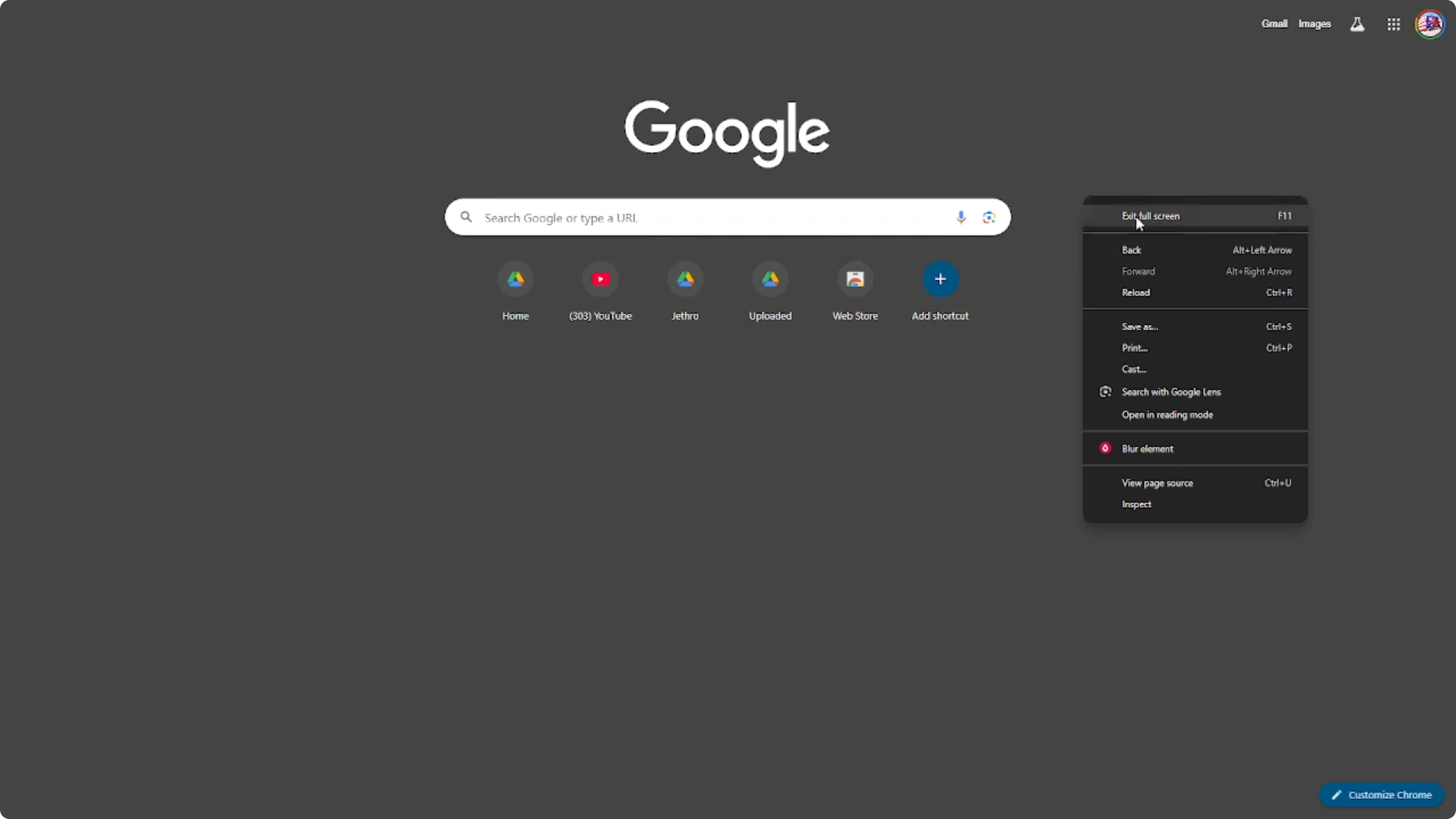 Screenshot from How To Exit Full Screen Mode In Google Chrome [2026 Guide] at 75s