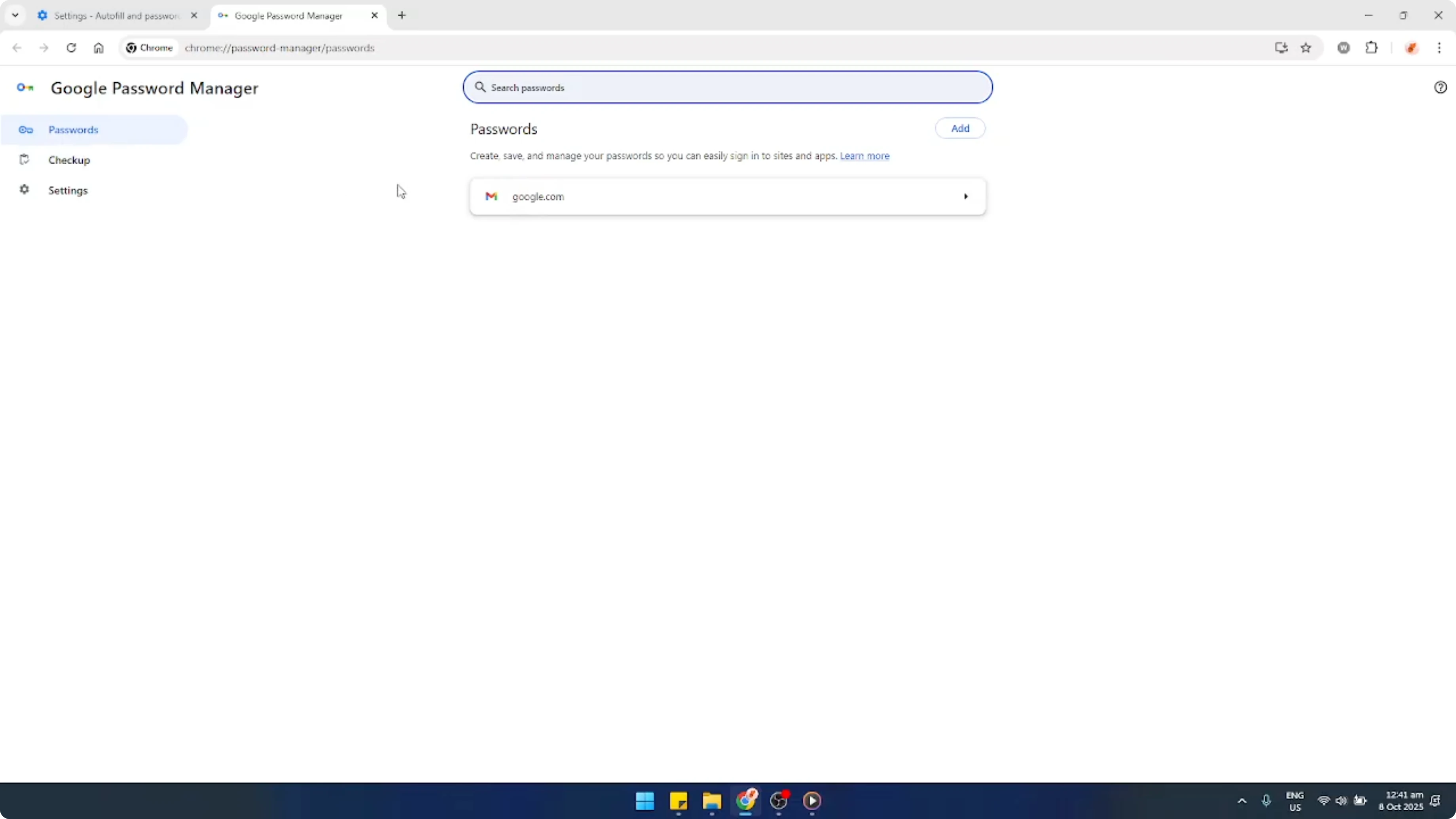 Screenshot from How To Export Passwords From Google Chrome [2026 Guide] at 69s