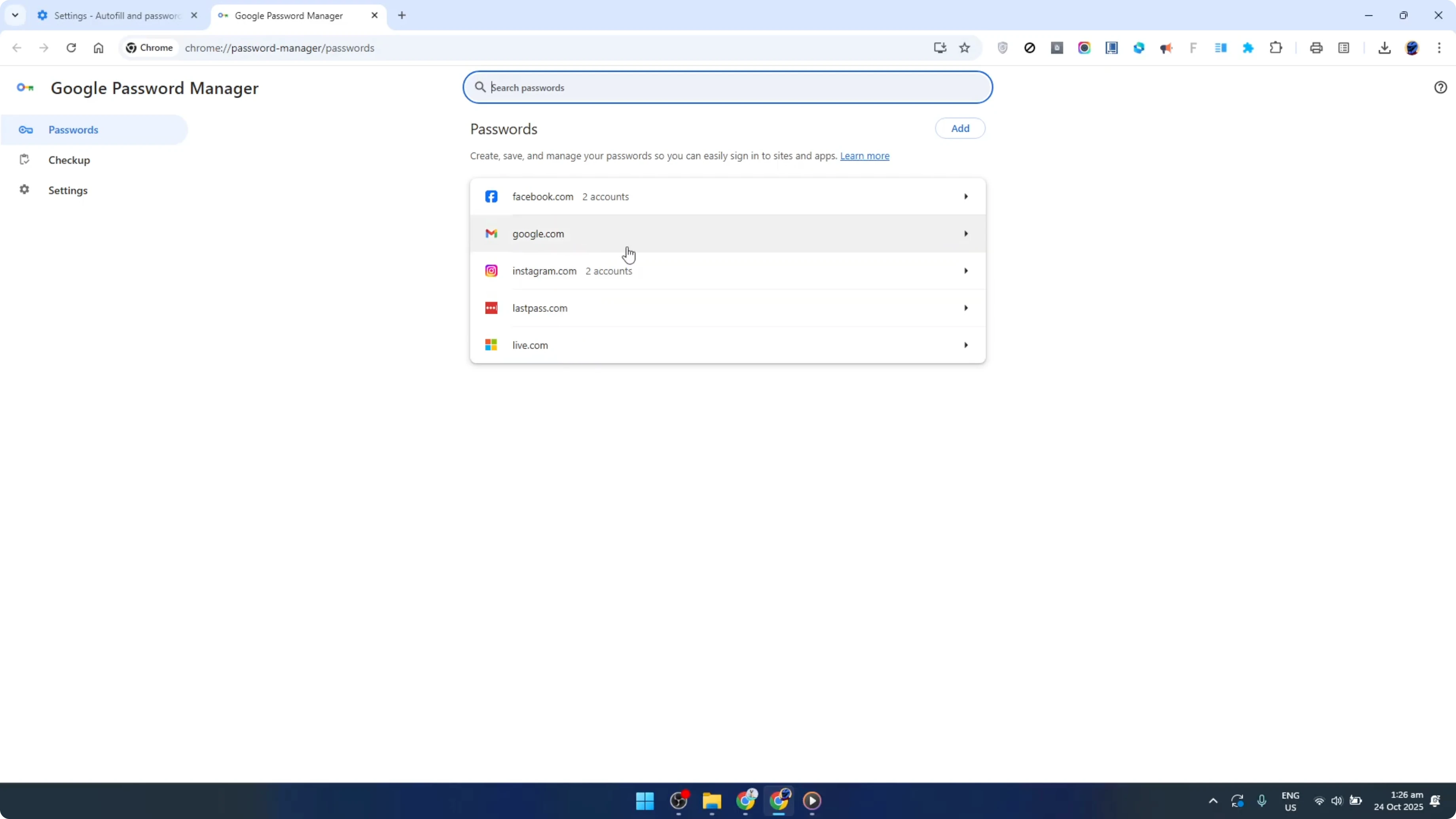 Screenshot from How To Find Saved Username And Password On Google Chrome [2026 Guide] at 81s