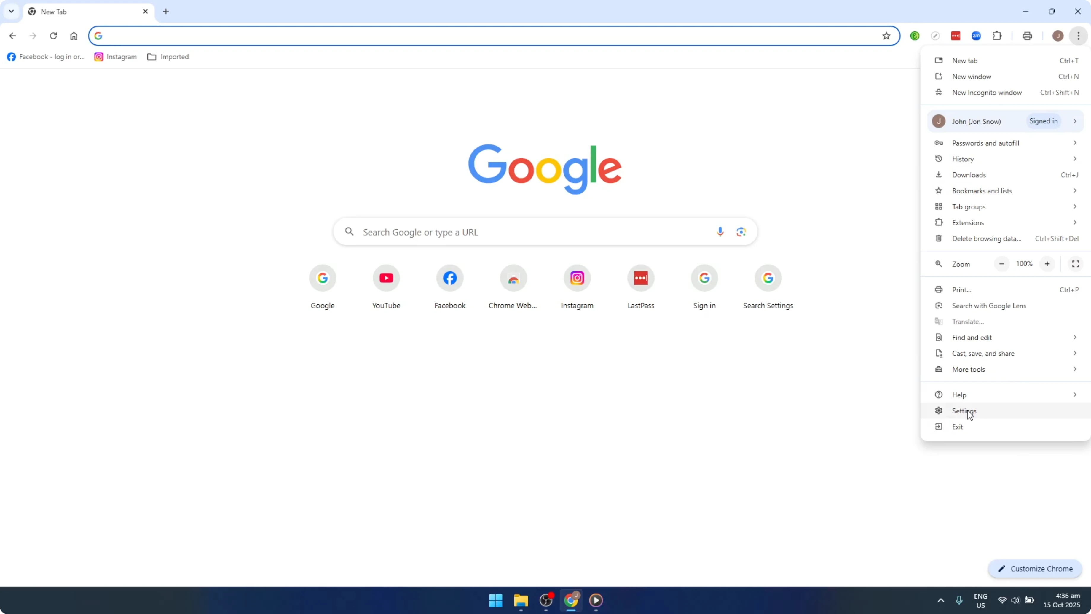 Screenshot from How To Fix the 400 Bad Request Error in Google Chrome [2026 Guide] at 21s