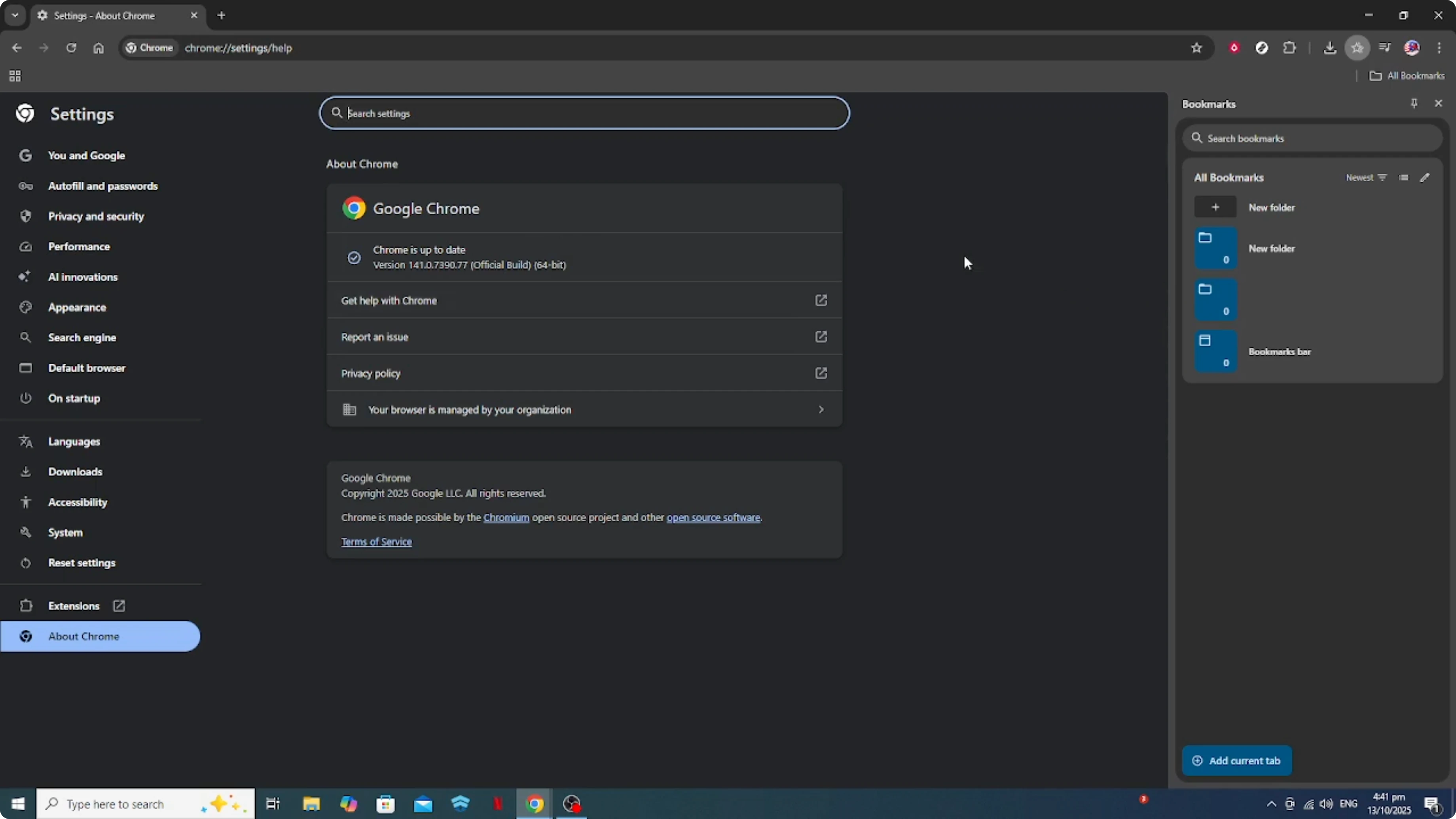 Screenshot from How To Fix Bookmarks Bar Missing On Google Chrome Browser [2026 Guide] at 128s