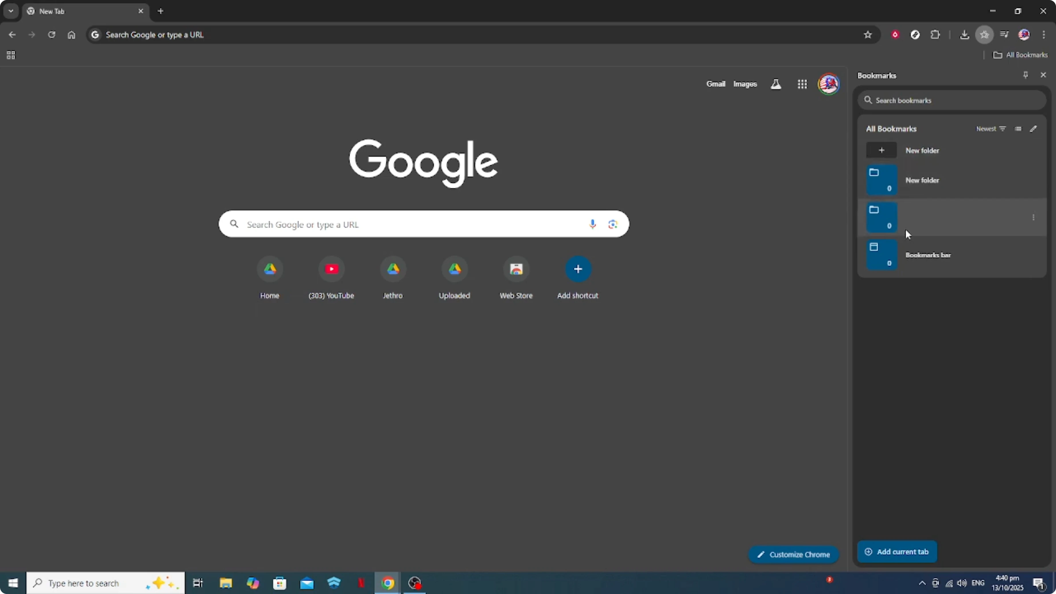 Screenshot from How To Fix Bookmarks Bar Missing On Google Chrome Browser [2026 Guide] at 62s