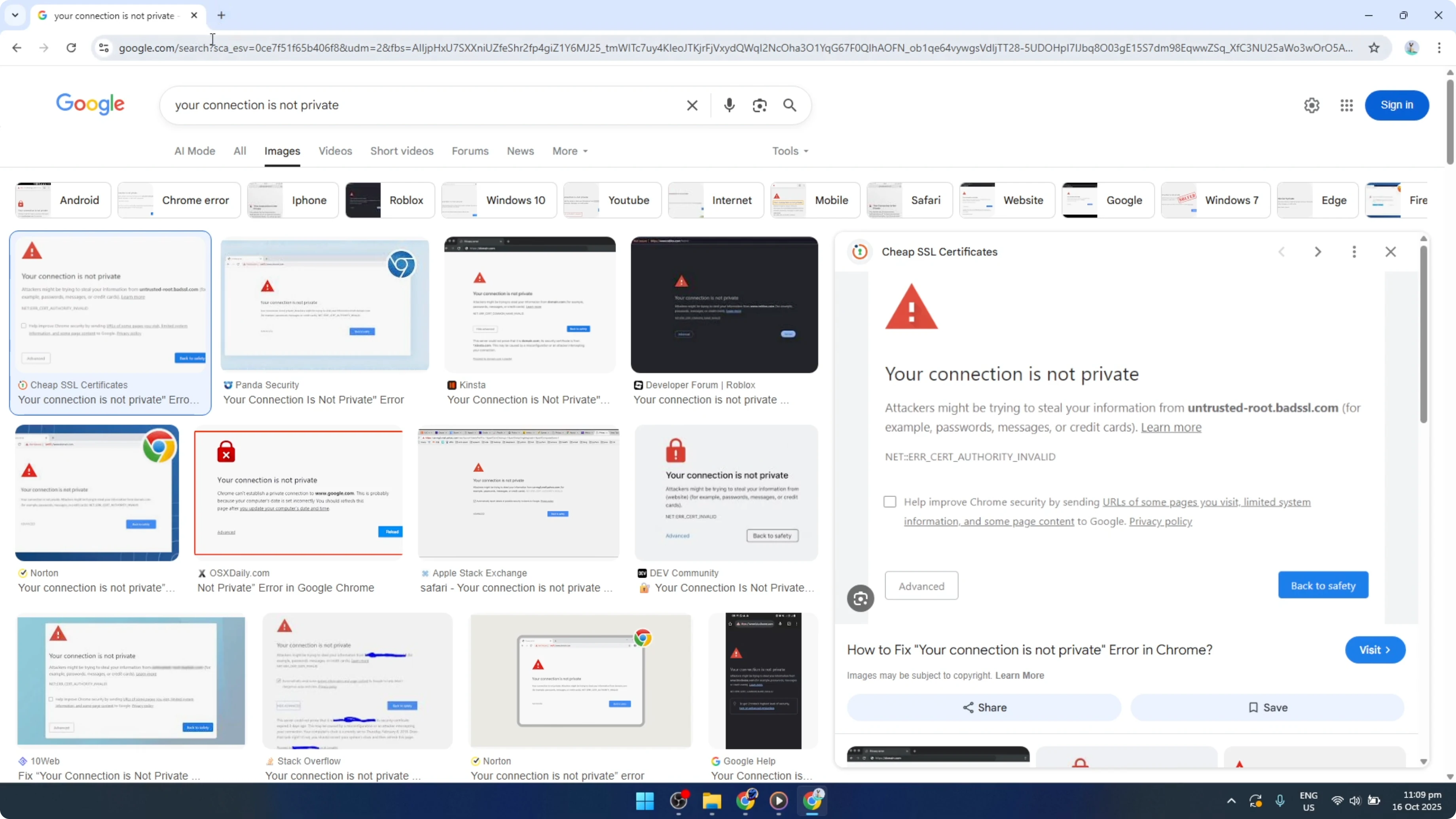 Screenshot from How To Fix Your Connection Is Not Private In Google Chrome [2026 Guide] at 30s