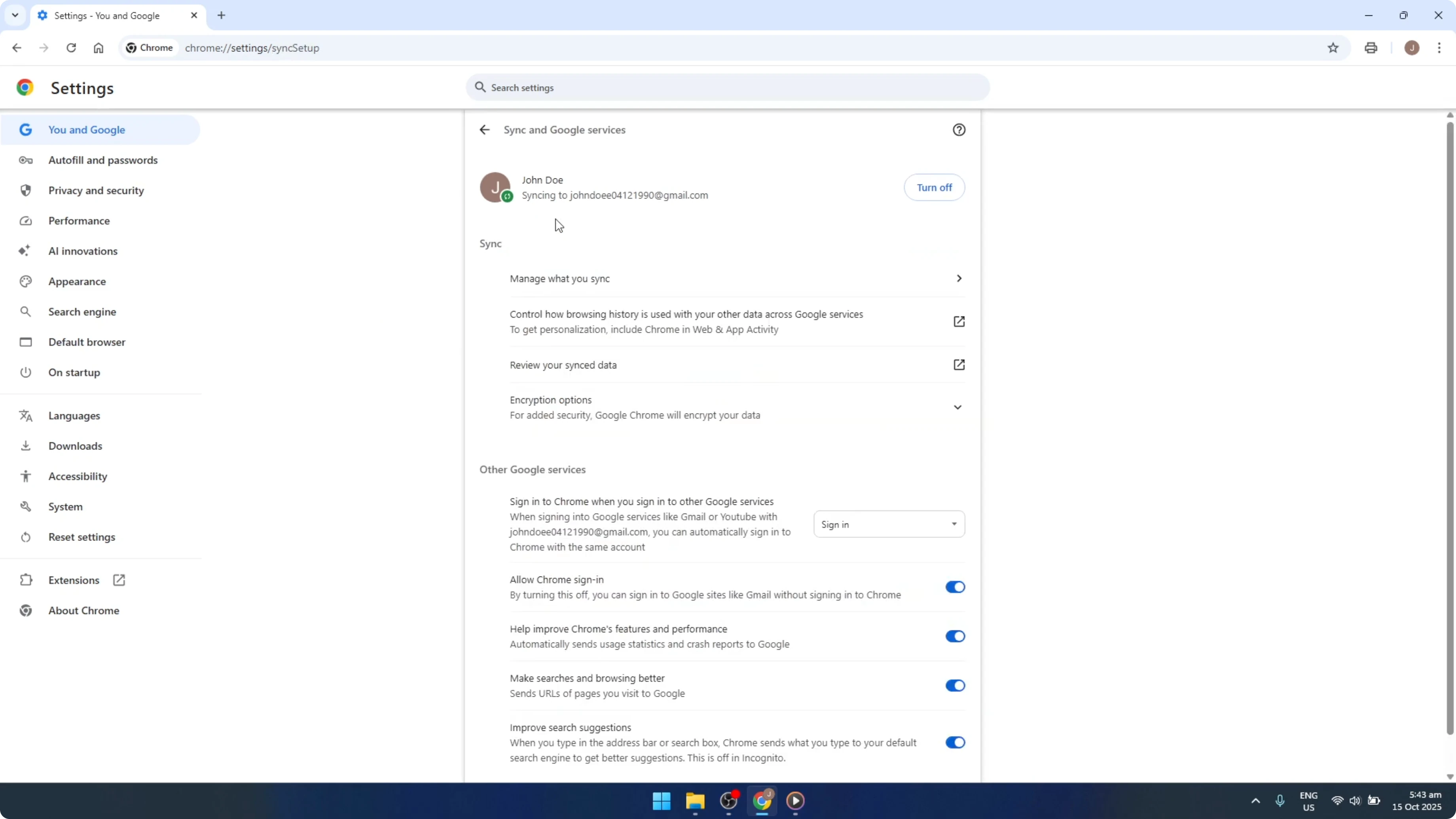 Screenshot from How To Fix The Google Chrome Account Sync Problem [2026 Guide] at 76s