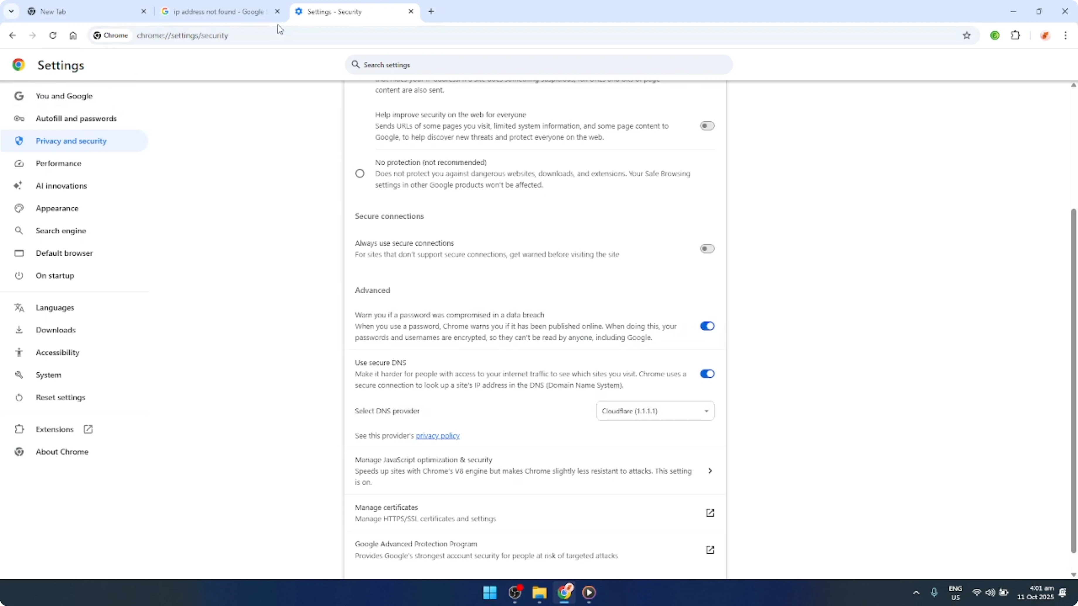 Screenshot from How To Fix Google Chrome IP Address Not Found [2026 Guide] at 102s