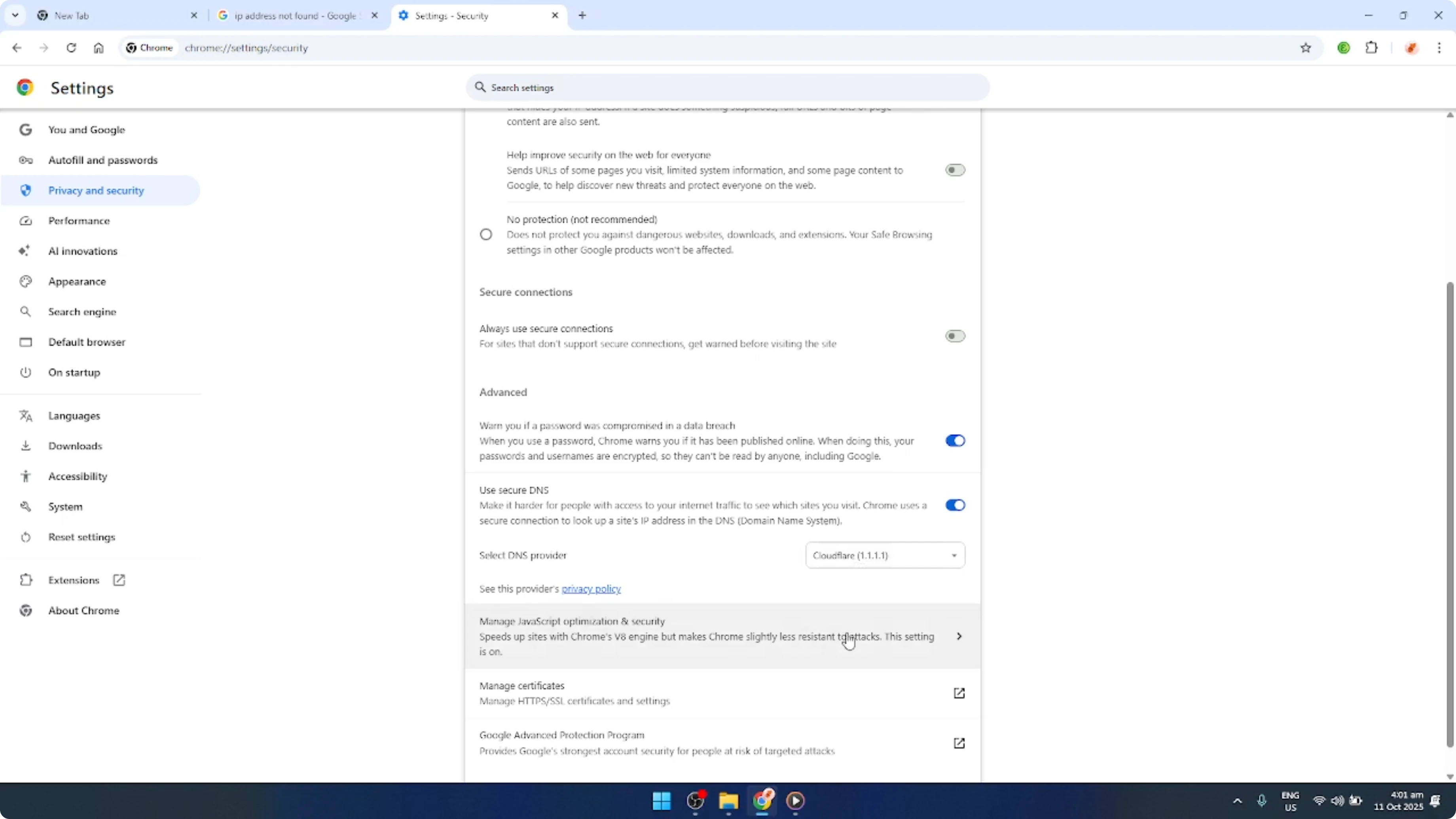 Screenshot from How To Fix Google Chrome IP Address Not Found [2026 Guide] at 115s