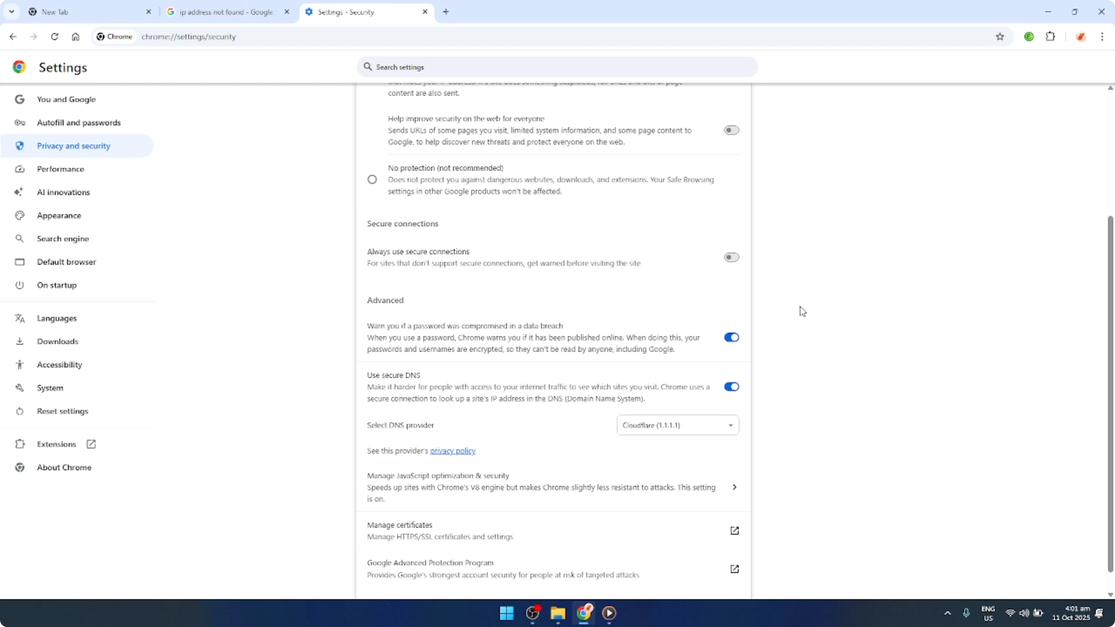 Screenshot from How To Fix Google Chrome IP Address Not Found [2026 Guide] at 142s