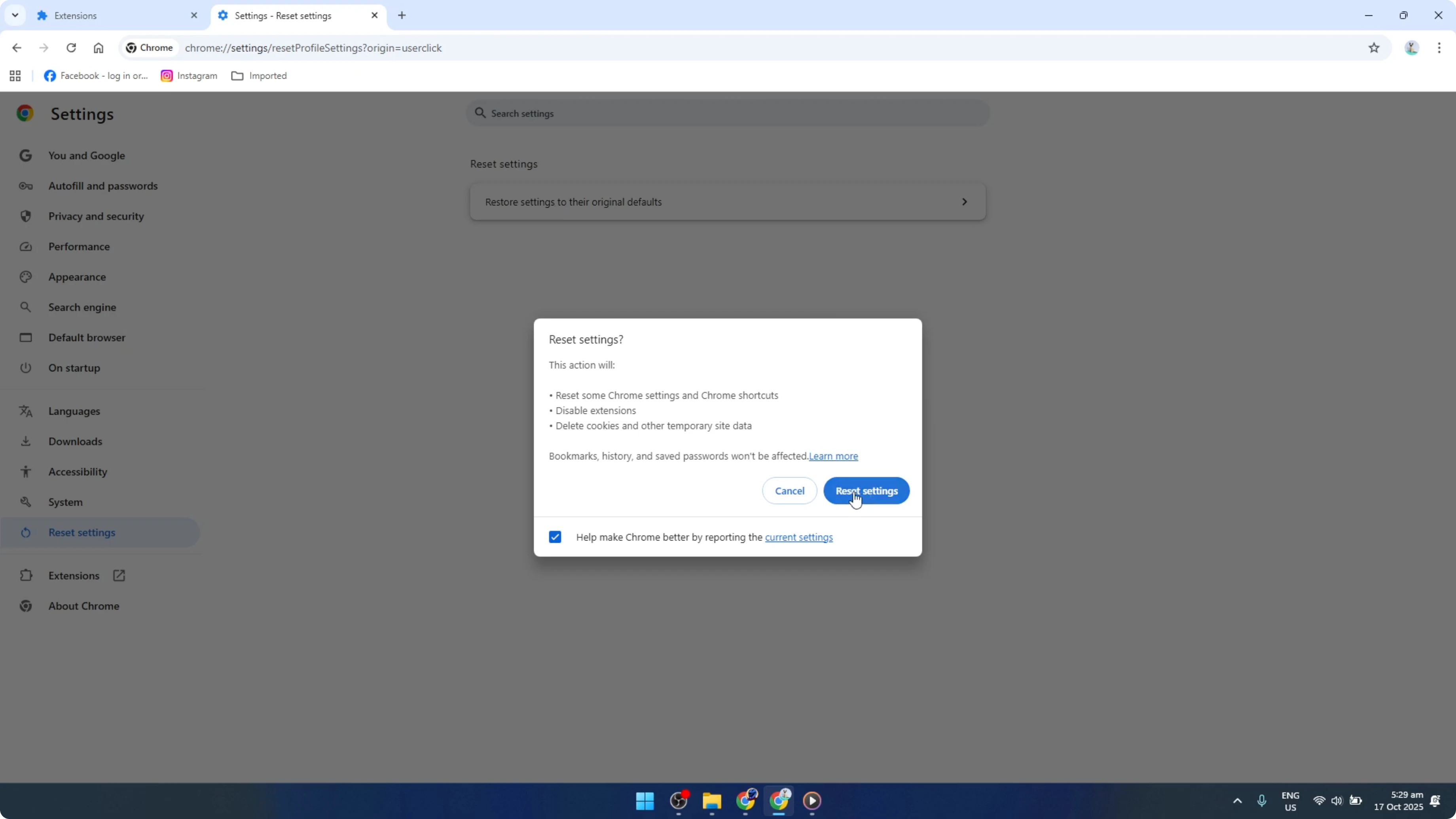 Screenshot from How To Fix Google Chrome Lag & Being Slow [2026 Guide] at 116s