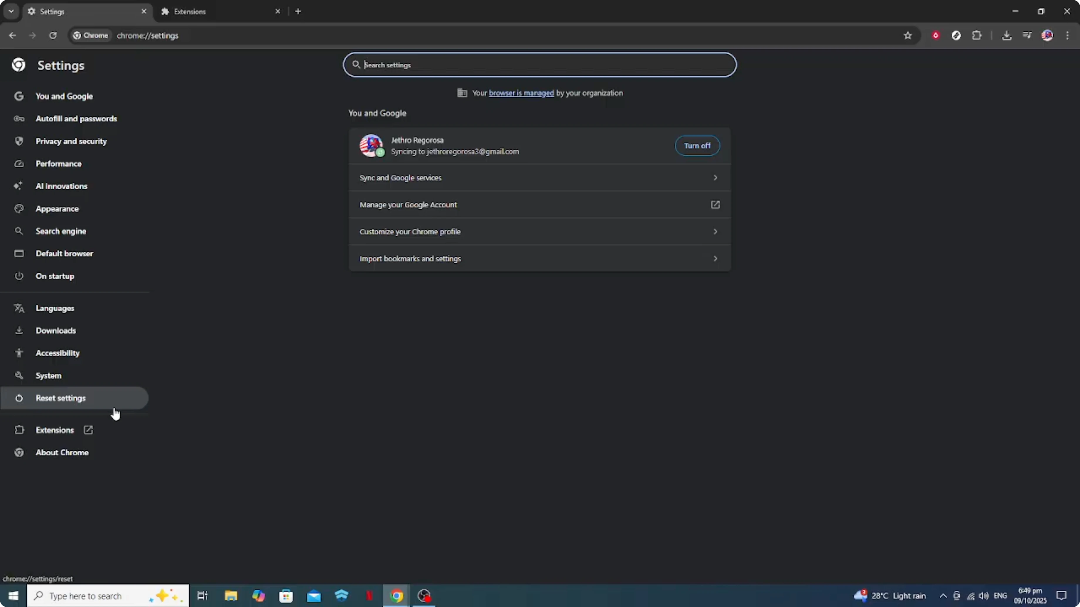 Screenshot from How To Fix Google Chrome Keeps Opening New Tabs [2026 Guide] at 153s