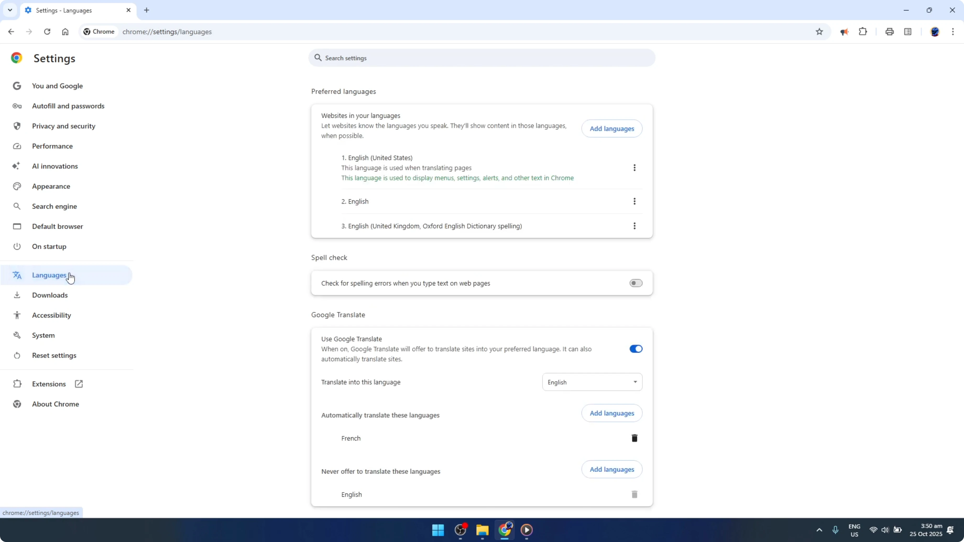 Screenshot from How To Fix Google Chrome Translate Not Working [2026 Guide] at 52s