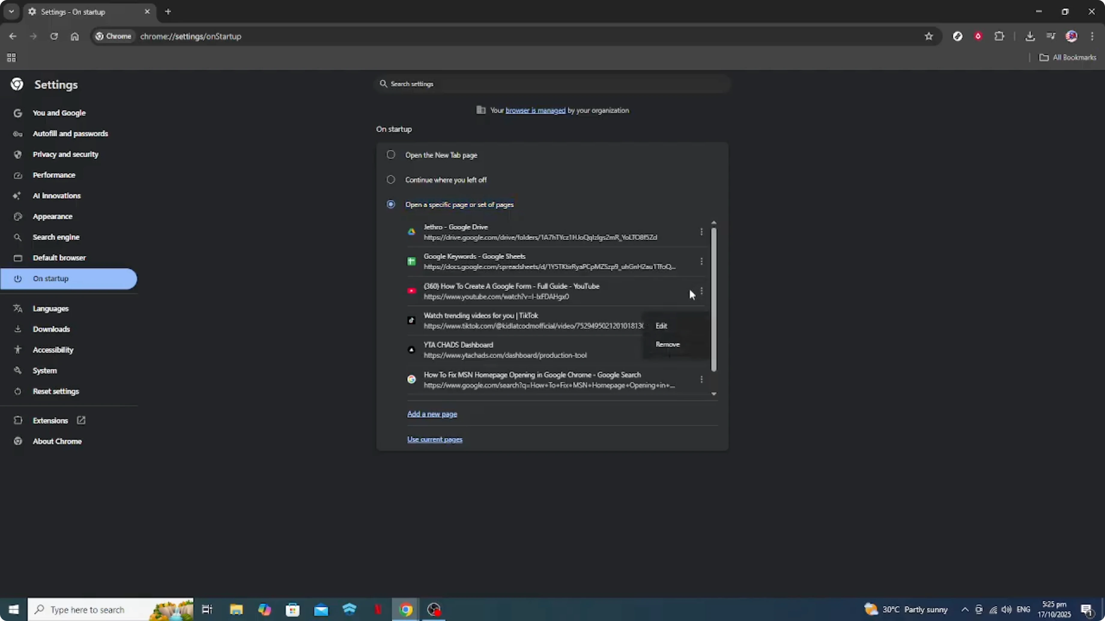 Screenshot from How To Fix MSN Homepage Opening in Google Chrome [2026 Guide] at 108s