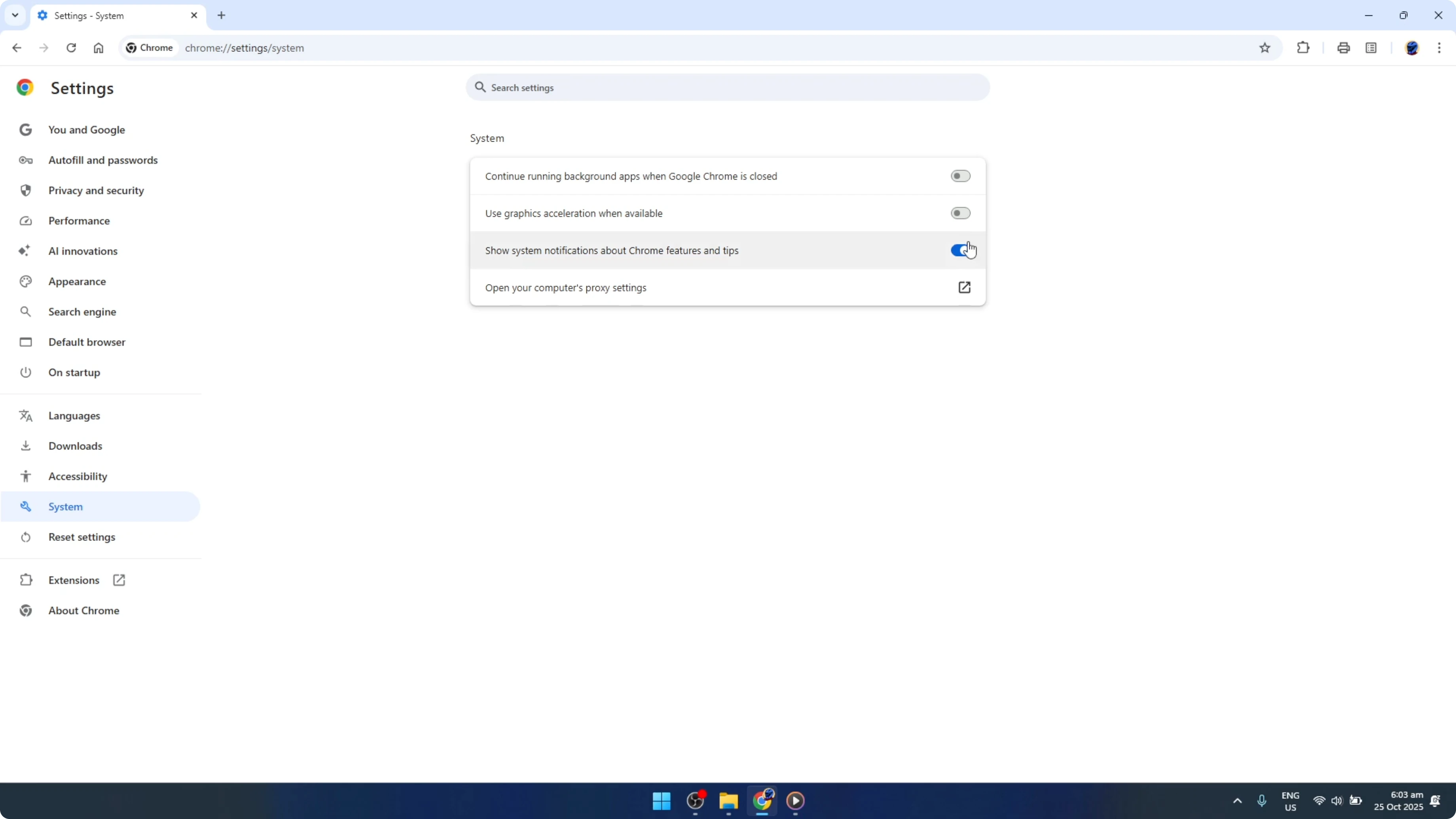 Screenshot from How To Fix Screen Tearing When Watching Fullscreen Videos in Google Chrome [2026 Guide] at 113s