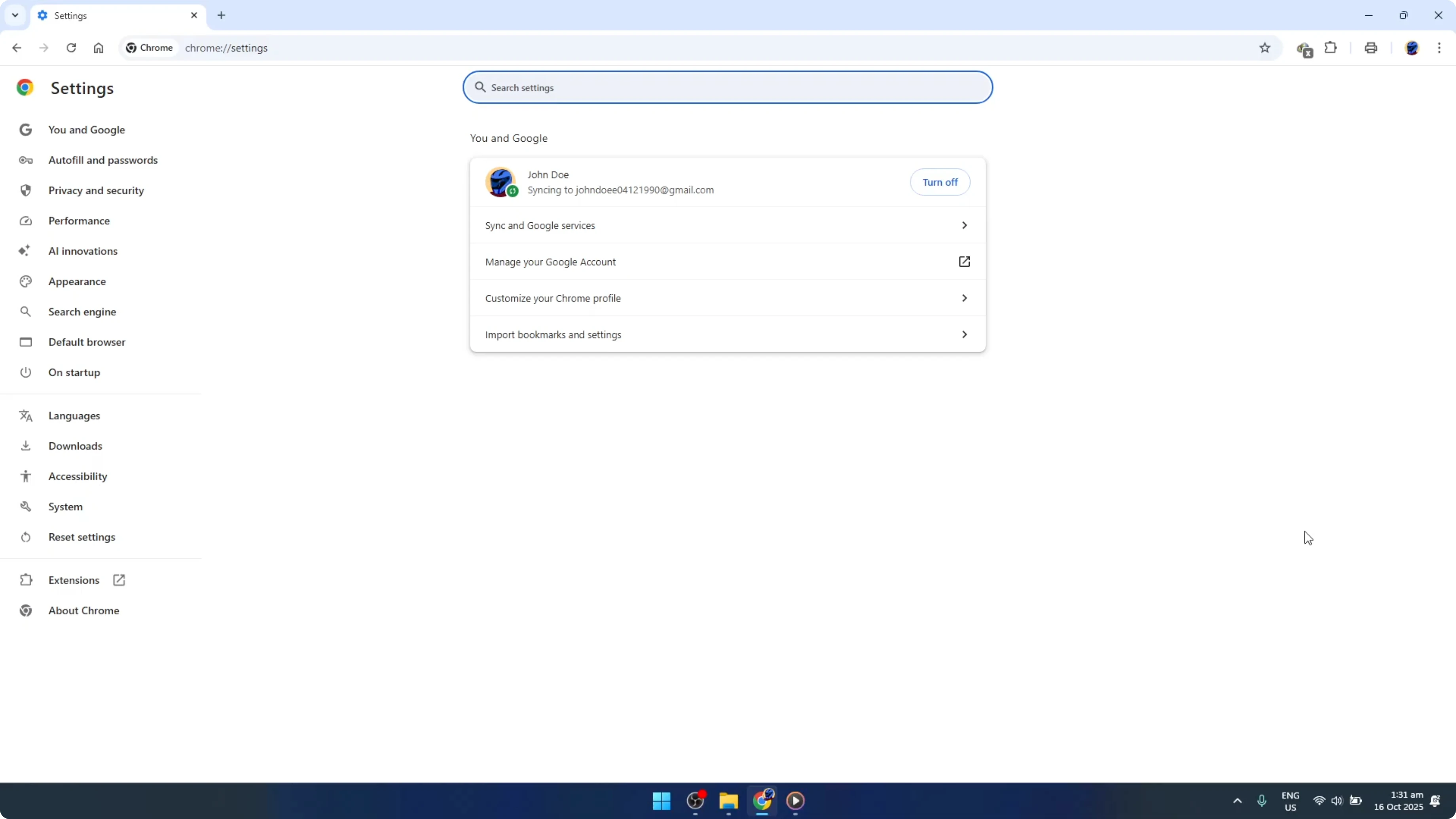 Screenshot from How To Fix Search Bar Missing In Google Chrome [2026 Guide] at 39s
