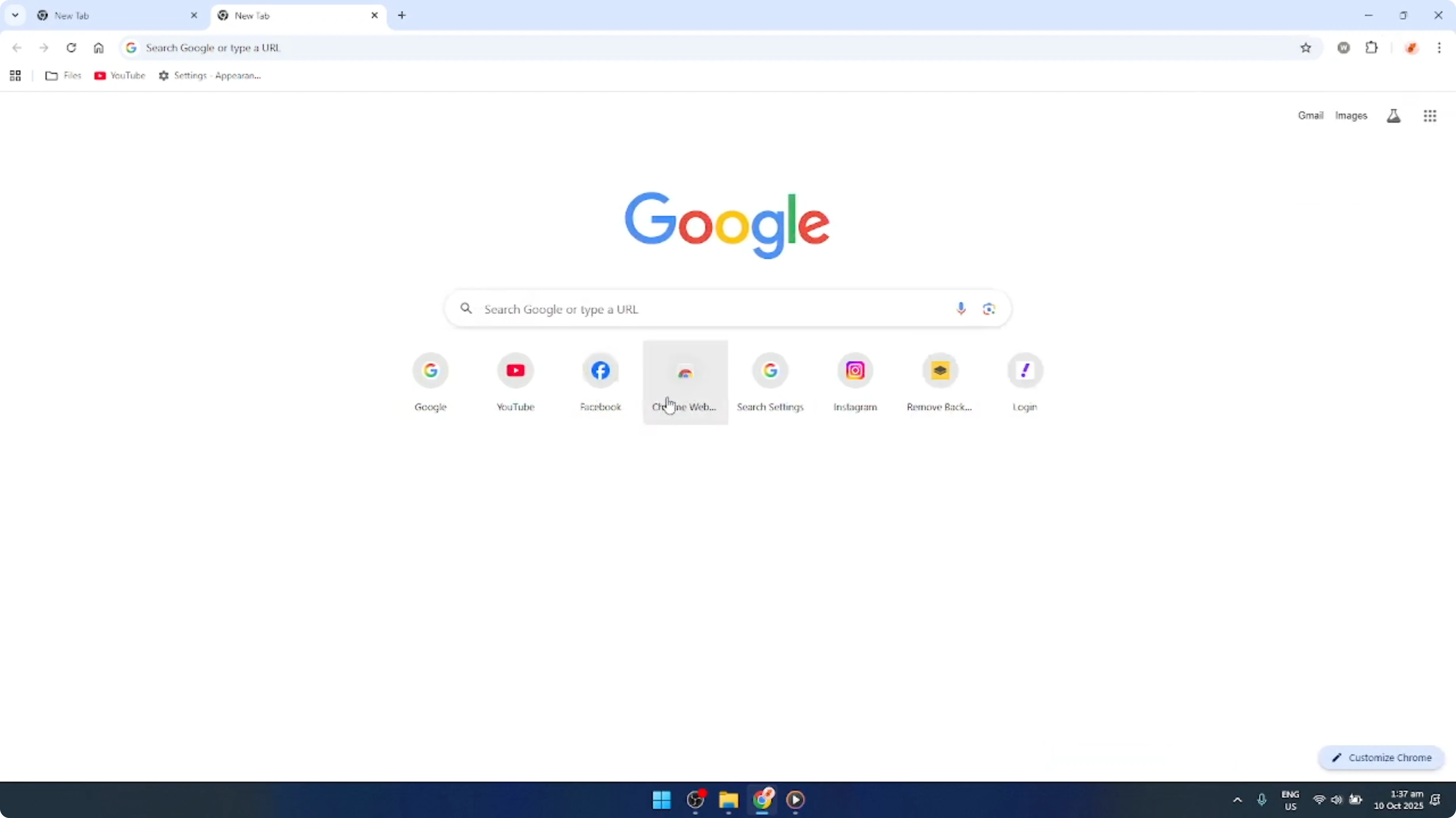 Screenshot from How To Fix Shortcuts Not Showing In Google Chrome [2026 Guide] at 112s