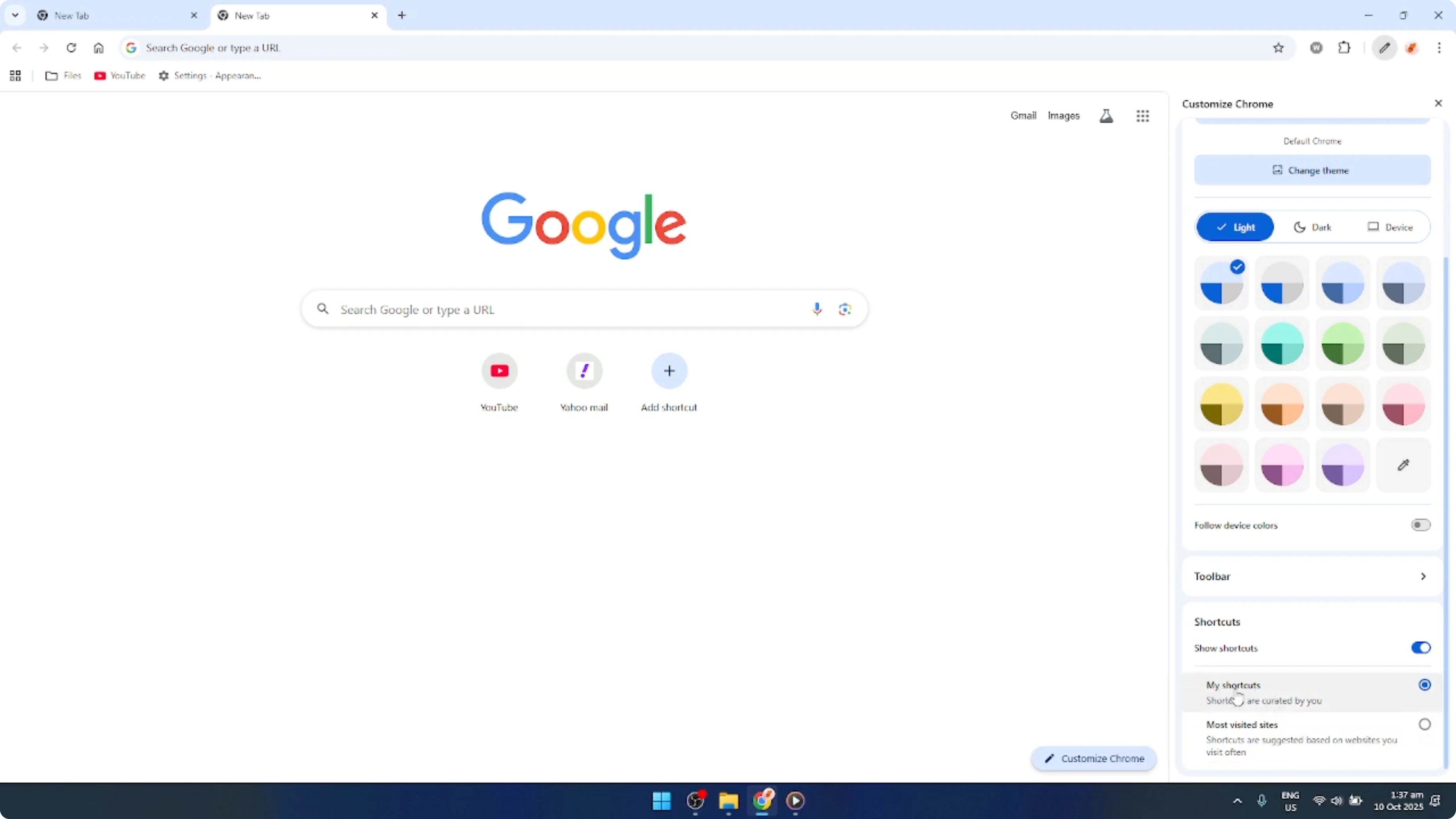 Screenshot from How To Fix Shortcuts Not Showing In Google Chrome [2026 Guide] at 75s