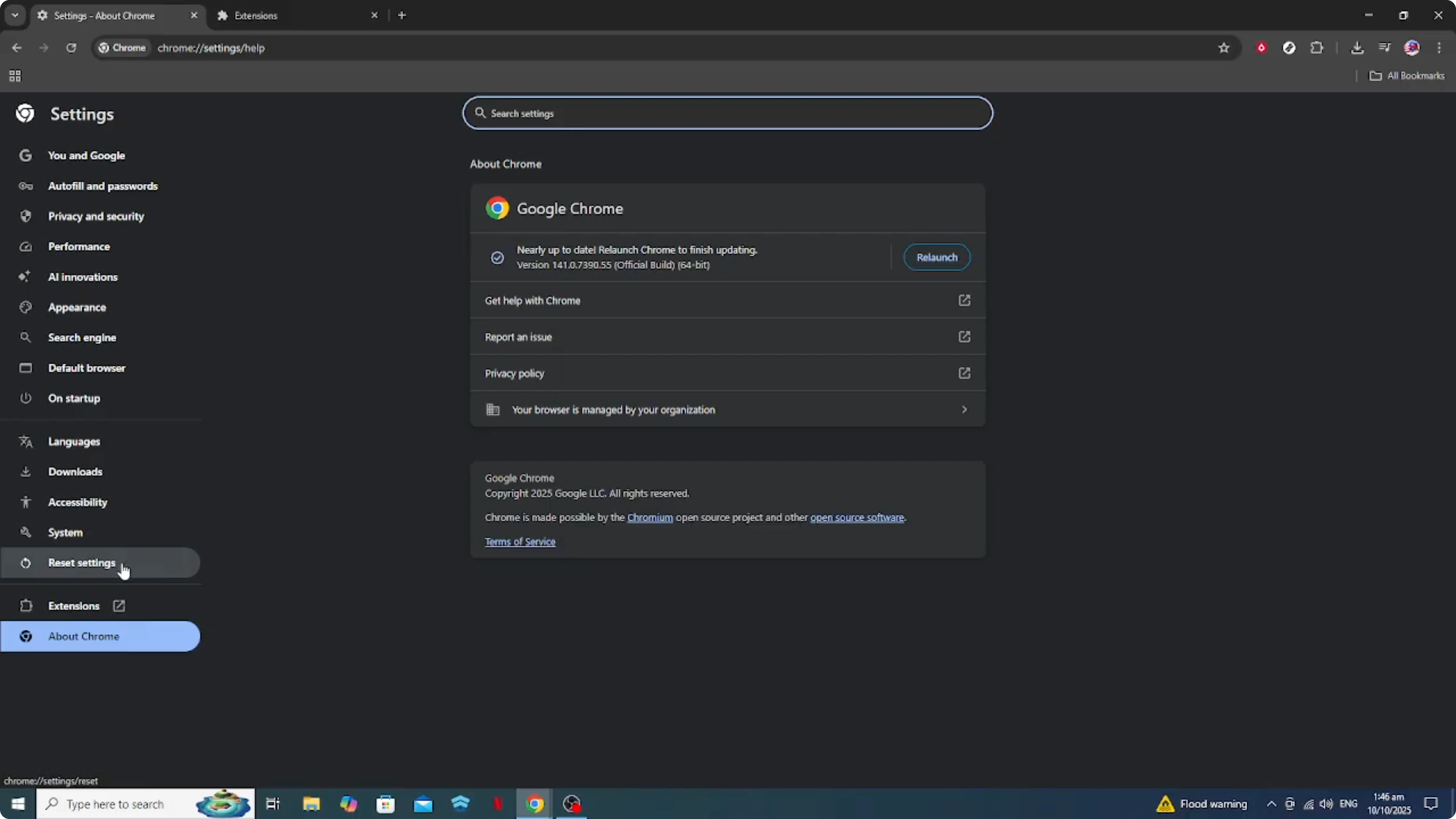Screenshot from How To Fix White Screen Issue on Google Chrome [2026 Guide] at 141s