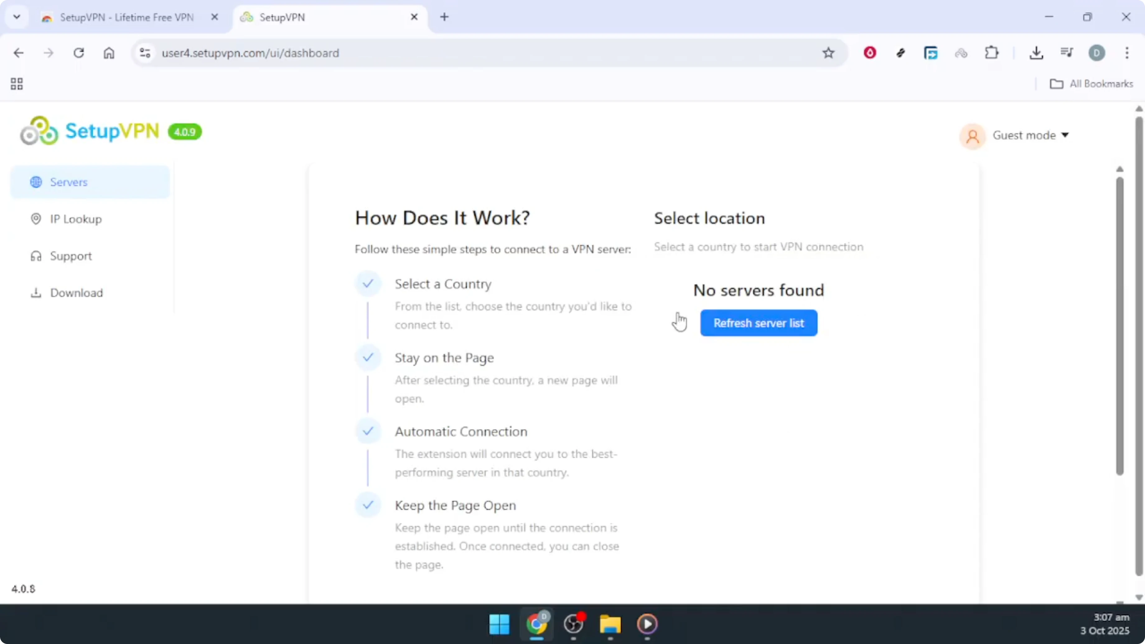 Screenshot from How To Add FREE and Best VPN for Google Chrome [2026 Guide] at 124s