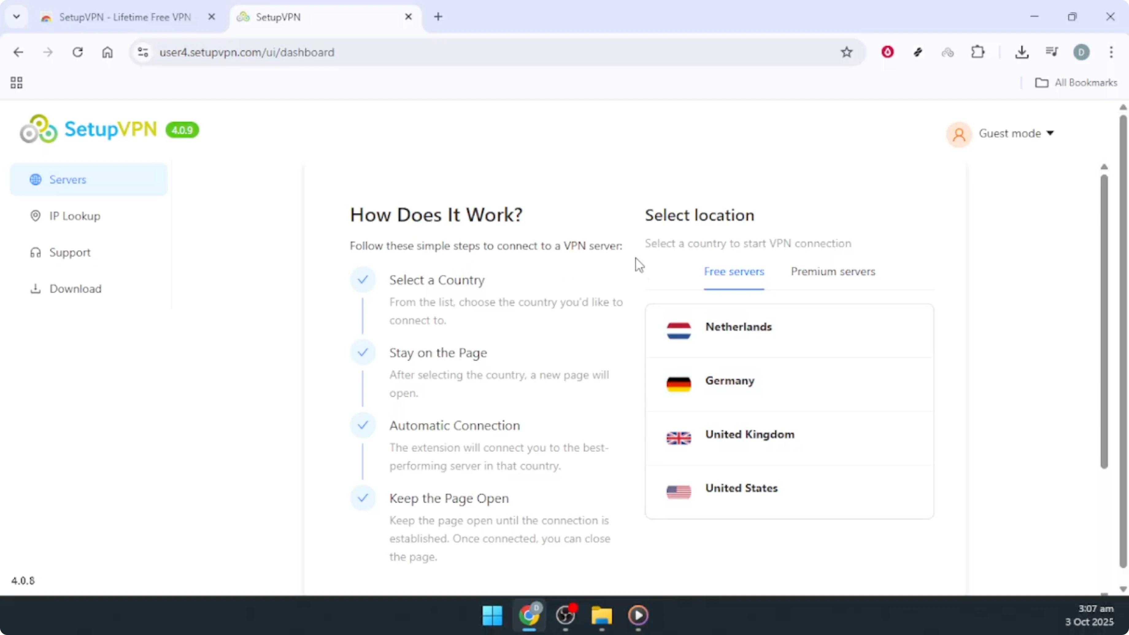 Screenshot from How To Add FREE and Best VPN for Google Chrome [2026 Guide] at 137s