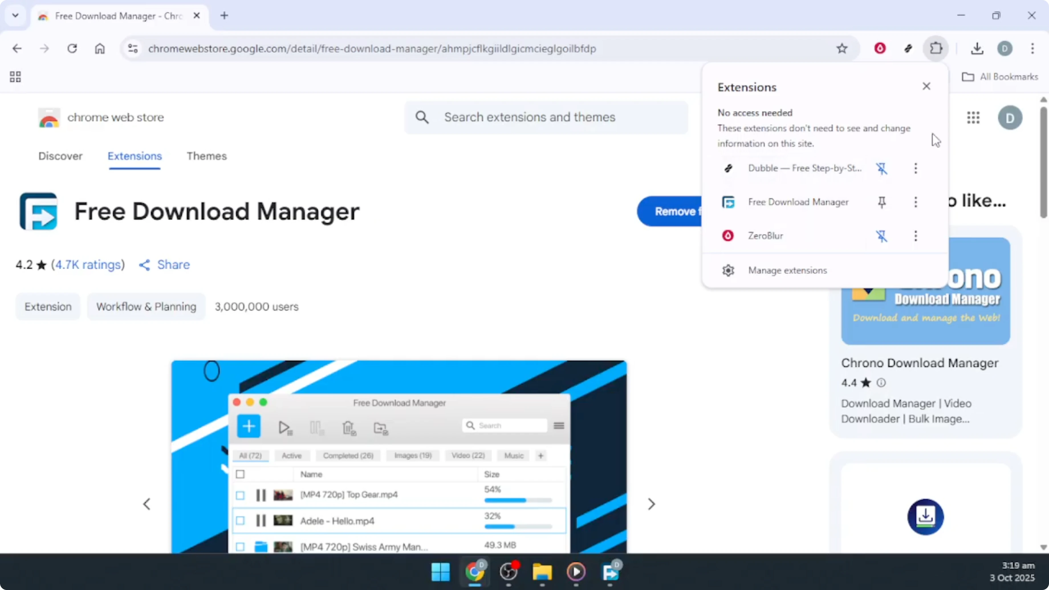Screenshot from How To Add Free Download Manager Extension for Google Chrome [2026 Guide] at 108s