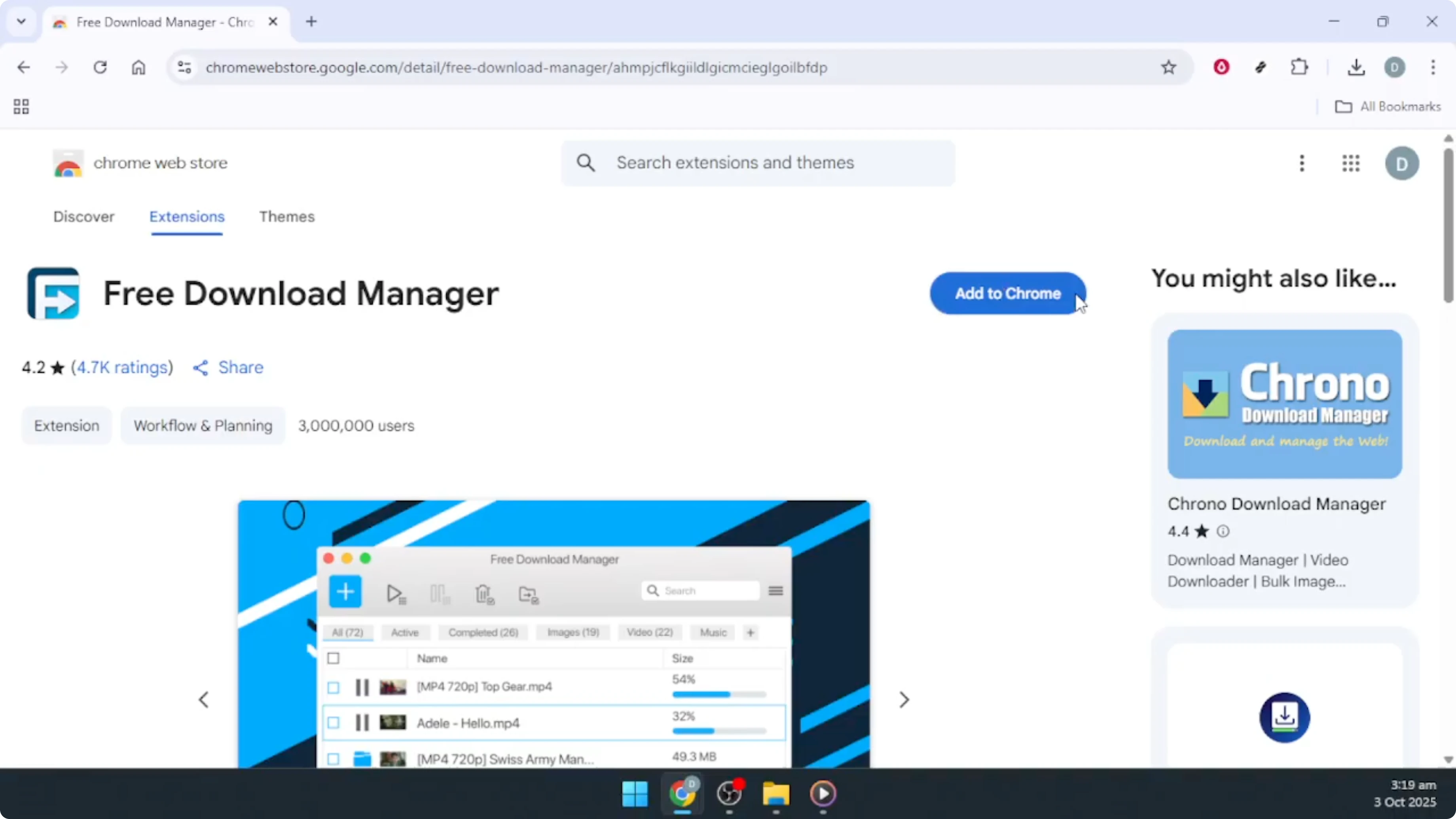 Screenshot from How To Add Free Download Manager Extension for Google Chrome [2026 Guide] at 83s