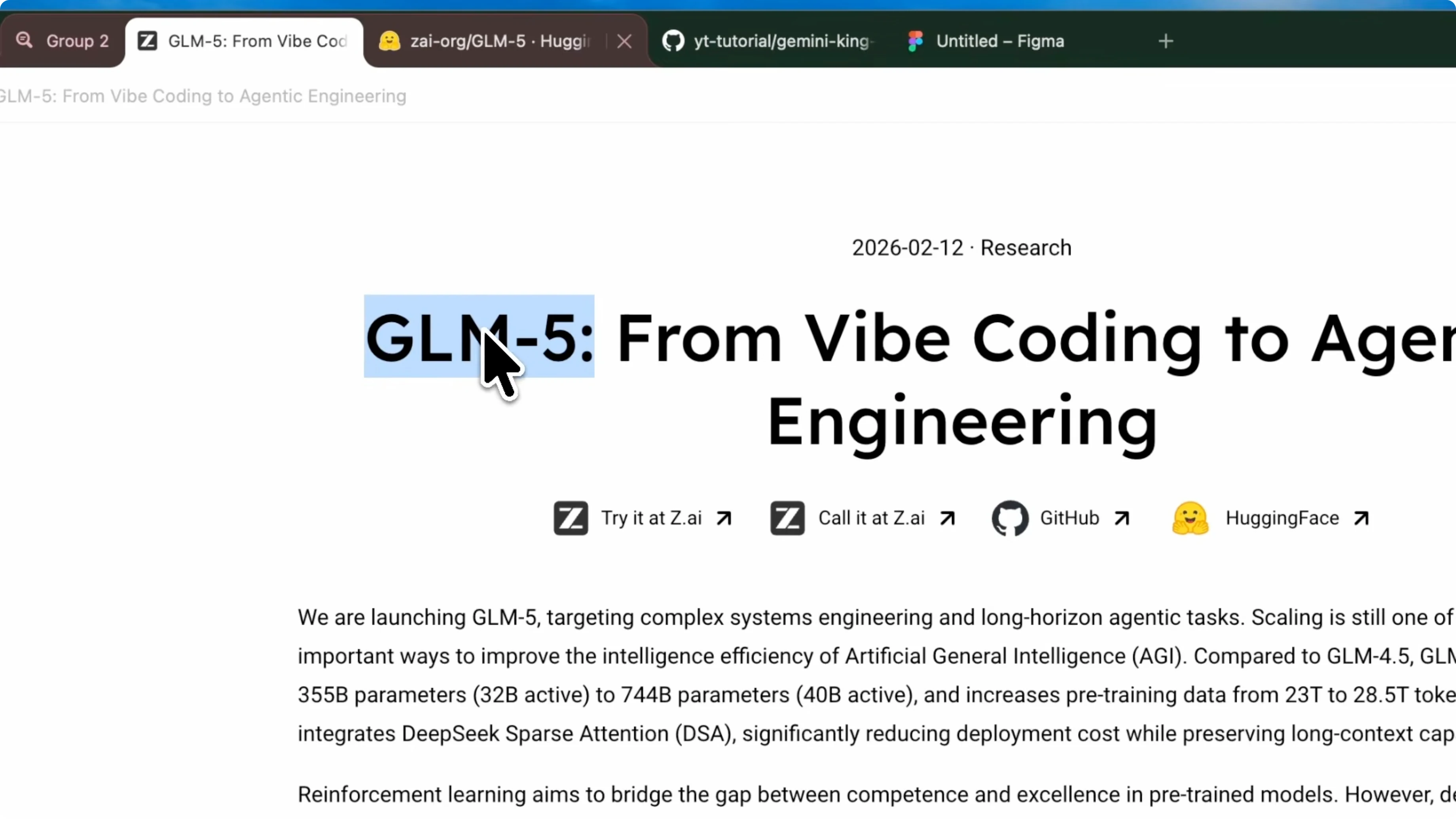 Screenshot from Why I Chose GLM-5 KING MODE Over OPUS & CODEX for Free Setup at 303s