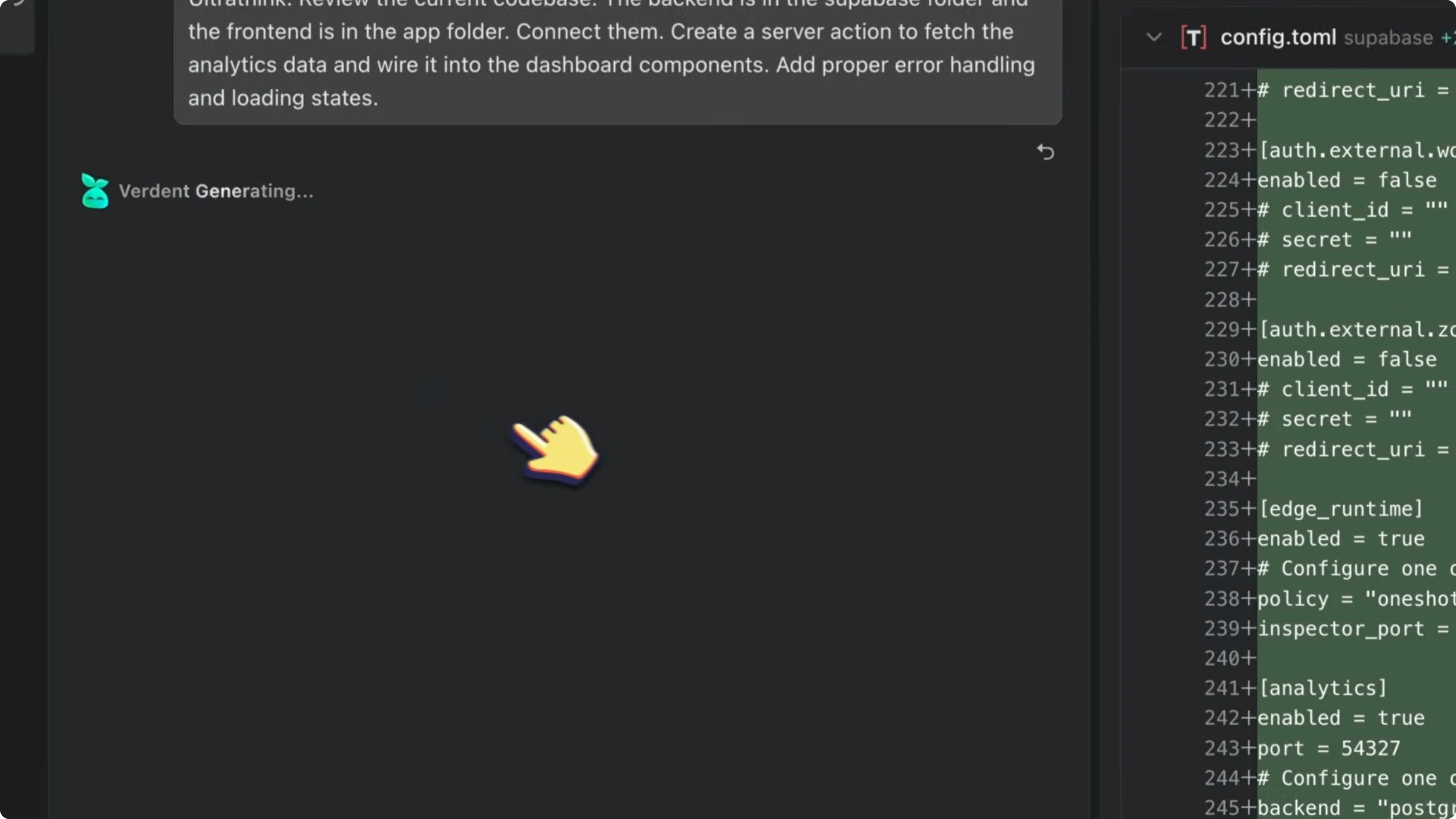 Screenshot from Why I Chose GLM-5 KING MODE Over OPUS & CODEX for Free Setup at 580s