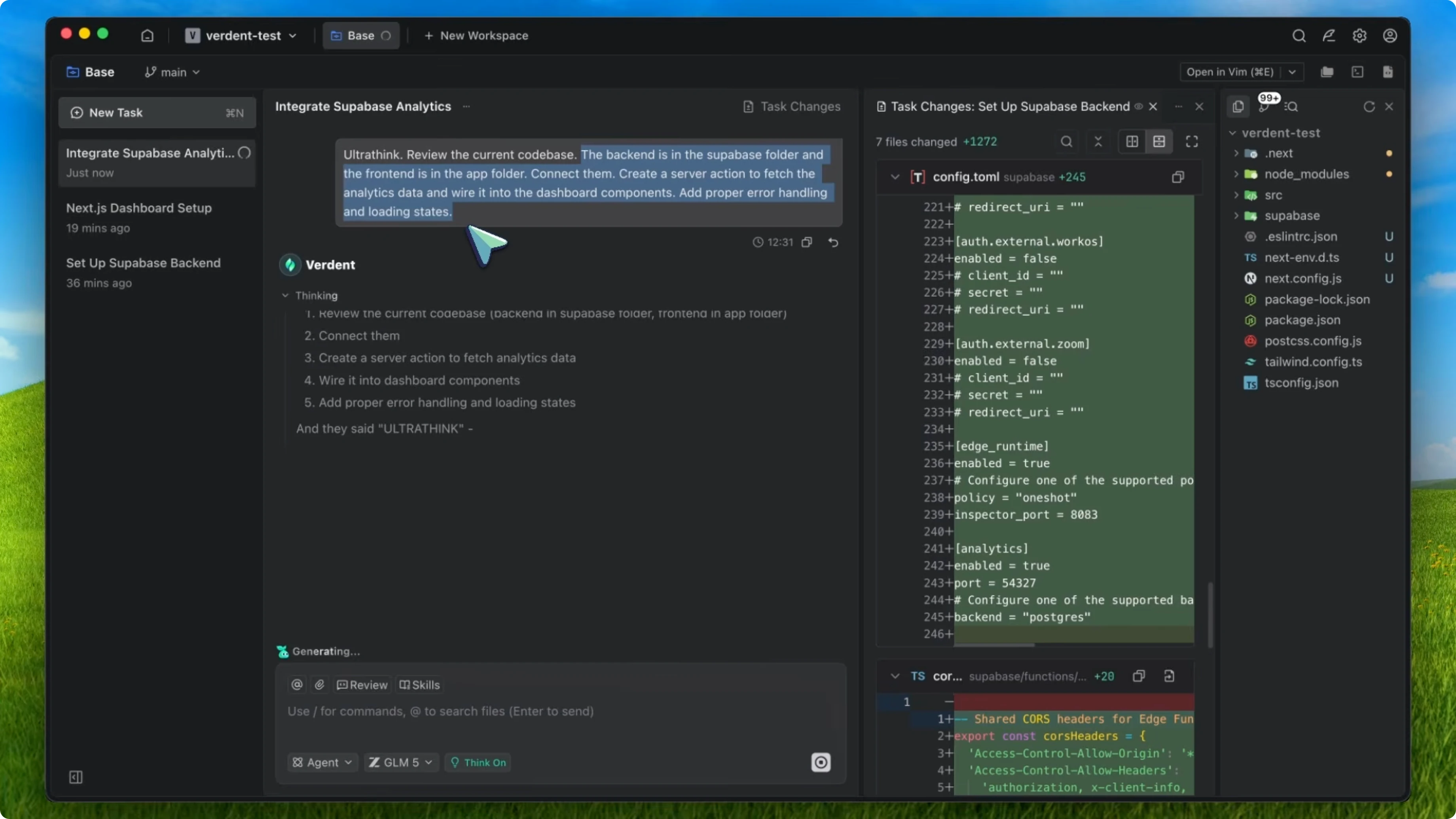 Screenshot from Why I Chose GLM-5 KING MODE Over OPUS & CODEX for Free Setup at 598s