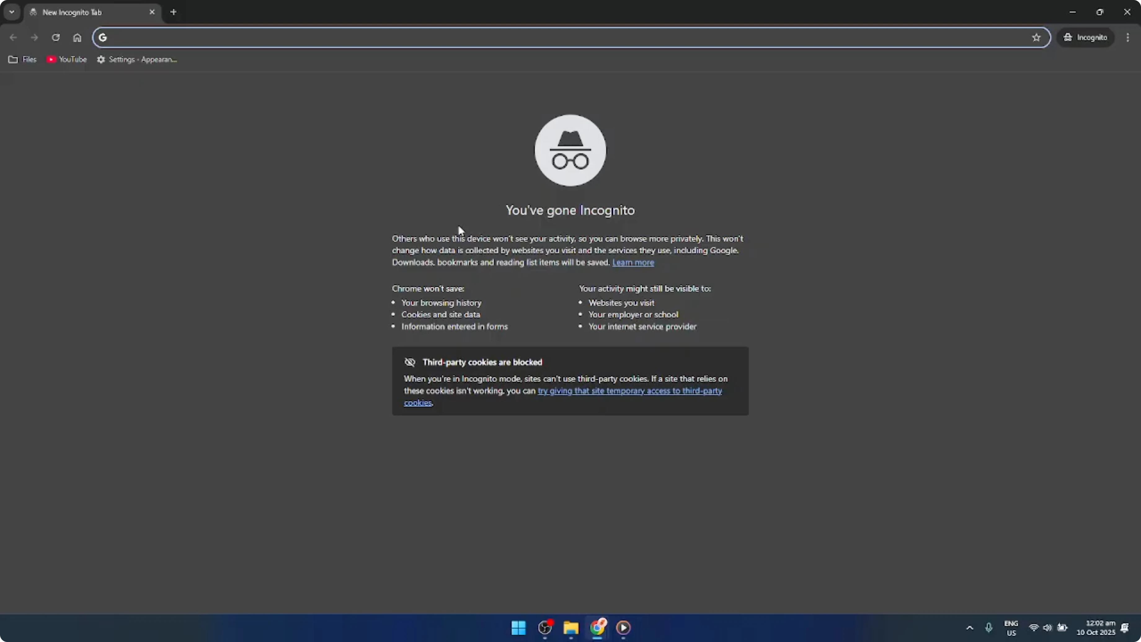 Screenshot from How To Go Incognito On Google Chrome [2026 Guide] at 88s