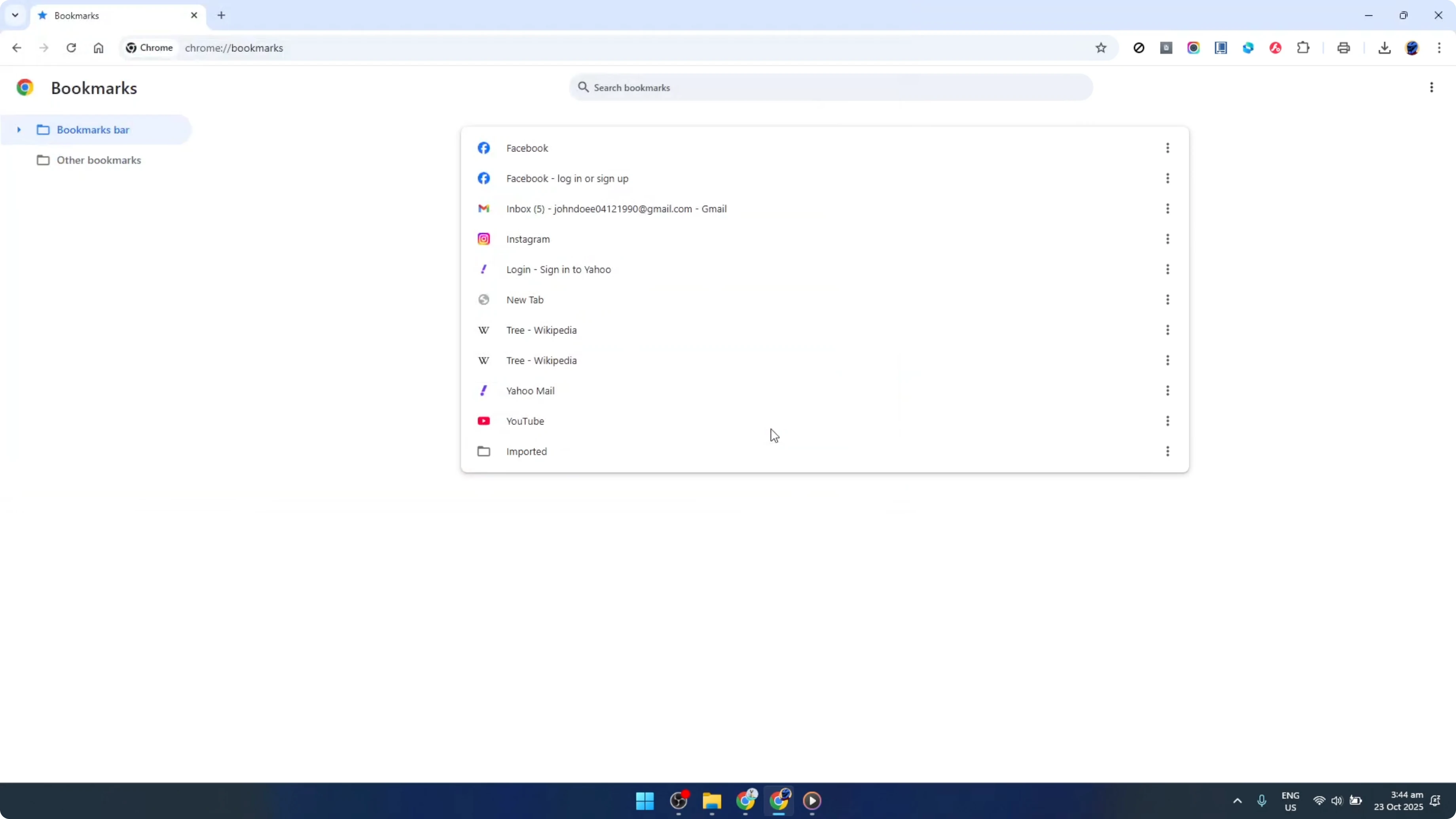 Screenshot from How To Get Your Google Chrome Bookmarks Back [2026 Guide] at 96s