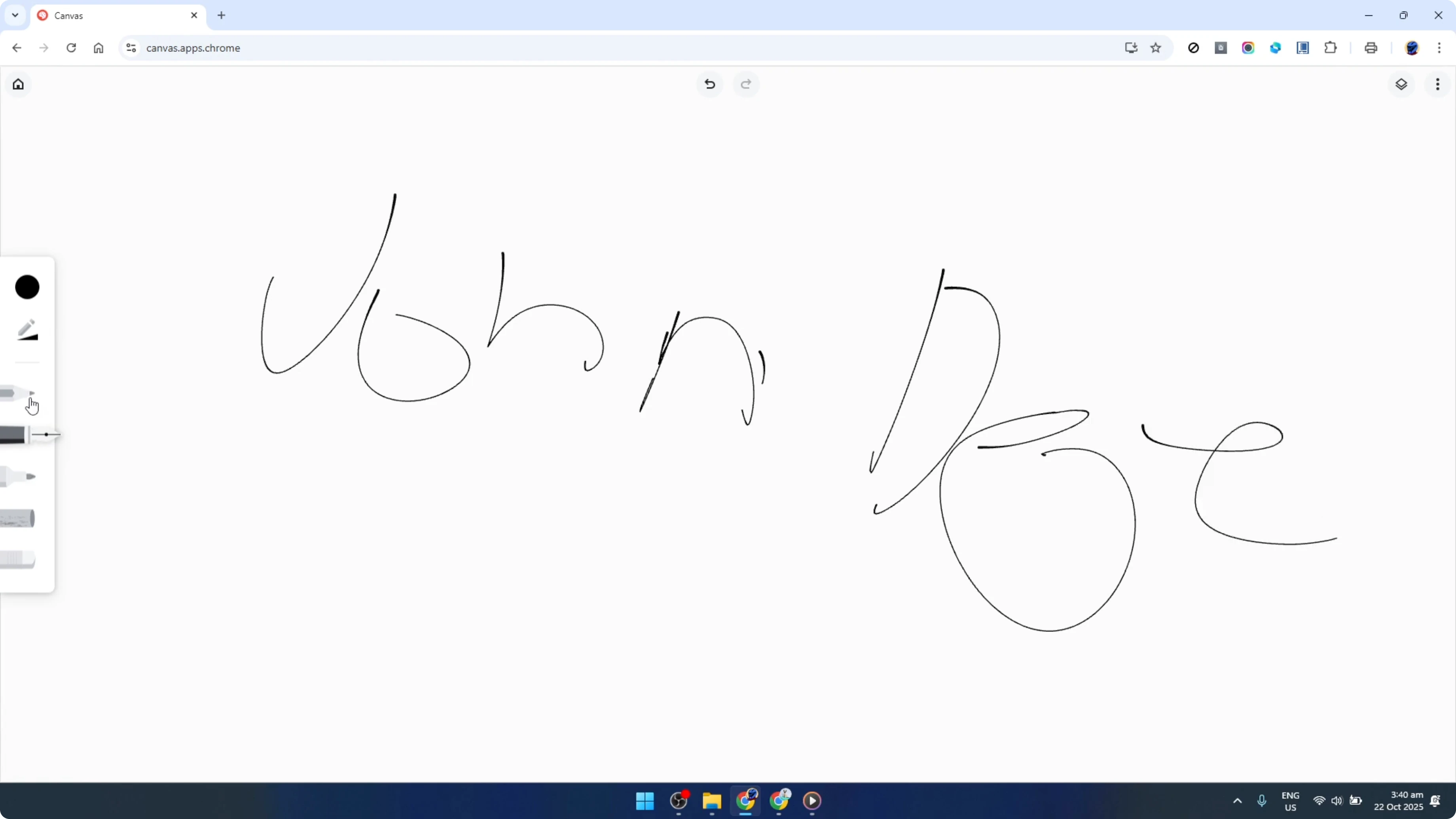 Screenshot from How To Use Google Chrome Canvas Drawing App [2026 Guide] at 60s