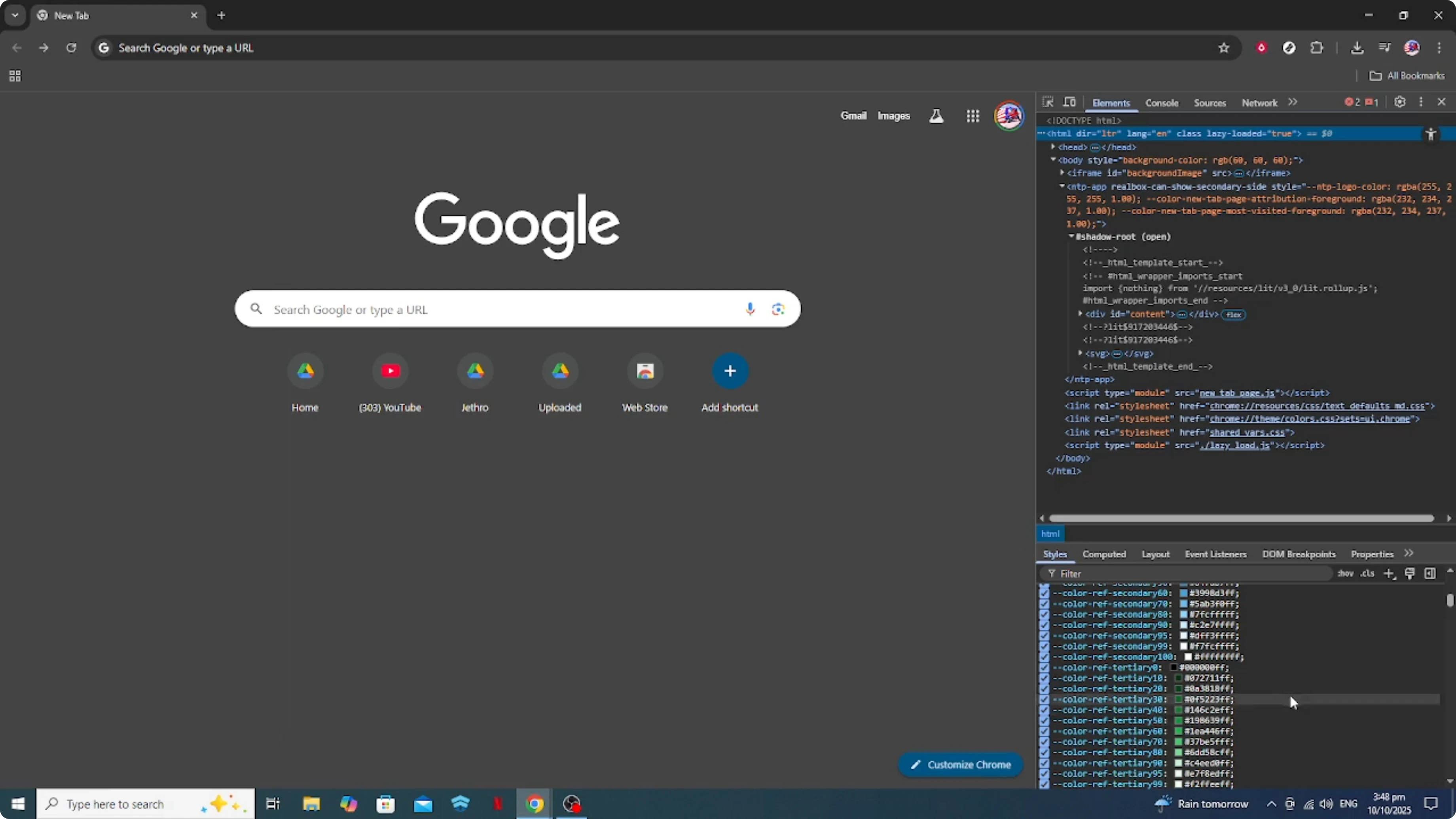 Screenshot from How To Use Google Chrome Inspect Element Tool [2026 Guide] at 157s