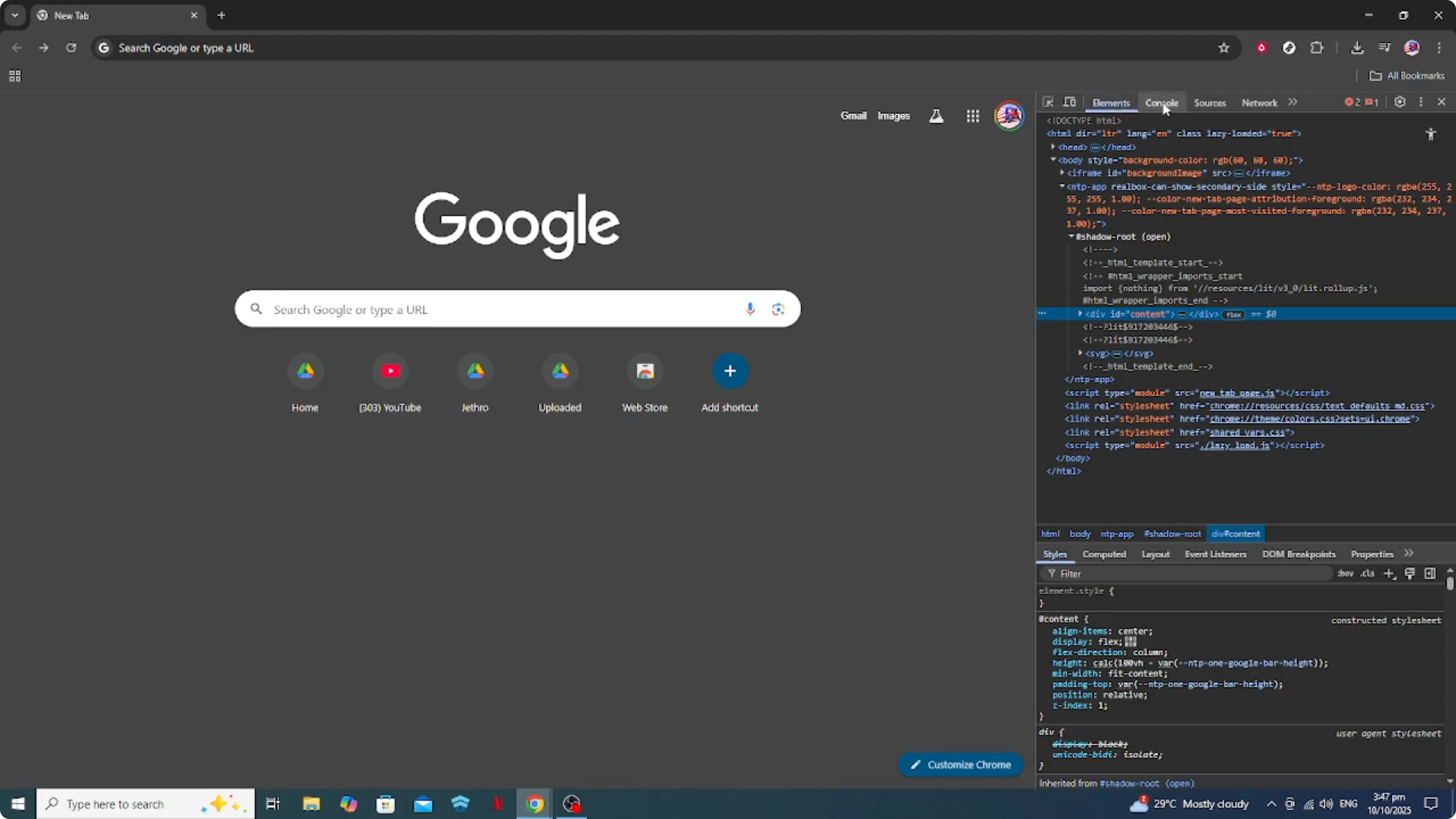 Screenshot from How To Use Google Chrome Inspect Element Tool [2026 Guide] at 65s