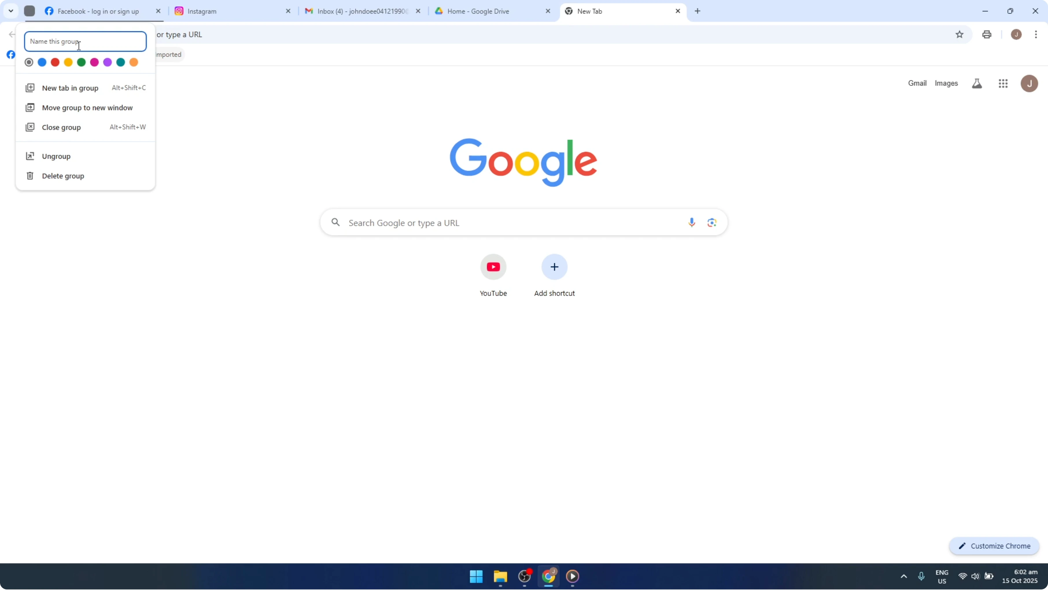 Screenshot from How To Group Tabs in Google Chrome [2026 Guide] at 46s
